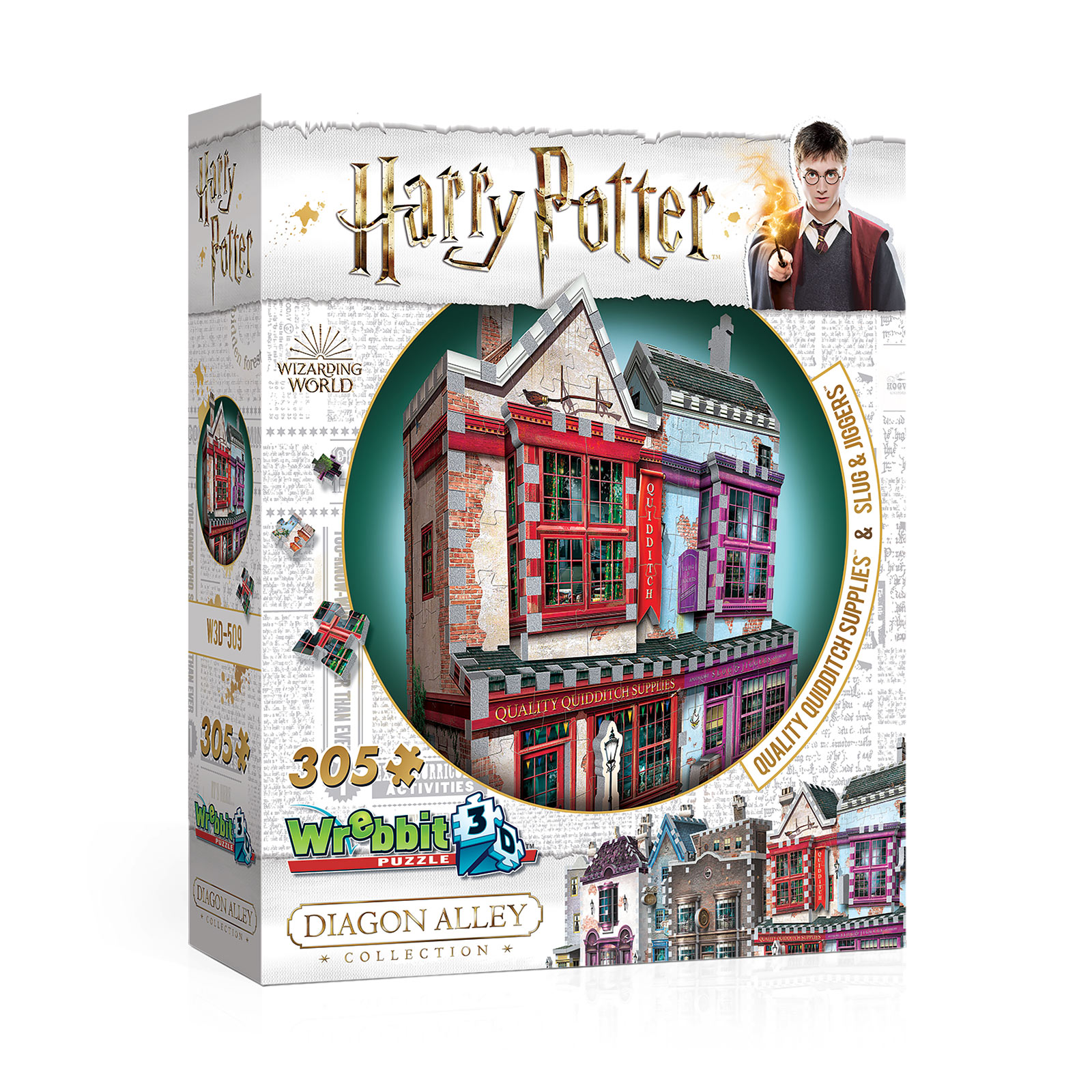 Harry Potter - Slug & Jiggers Apotheke & Qualität für Quidditch 3D Puzzle