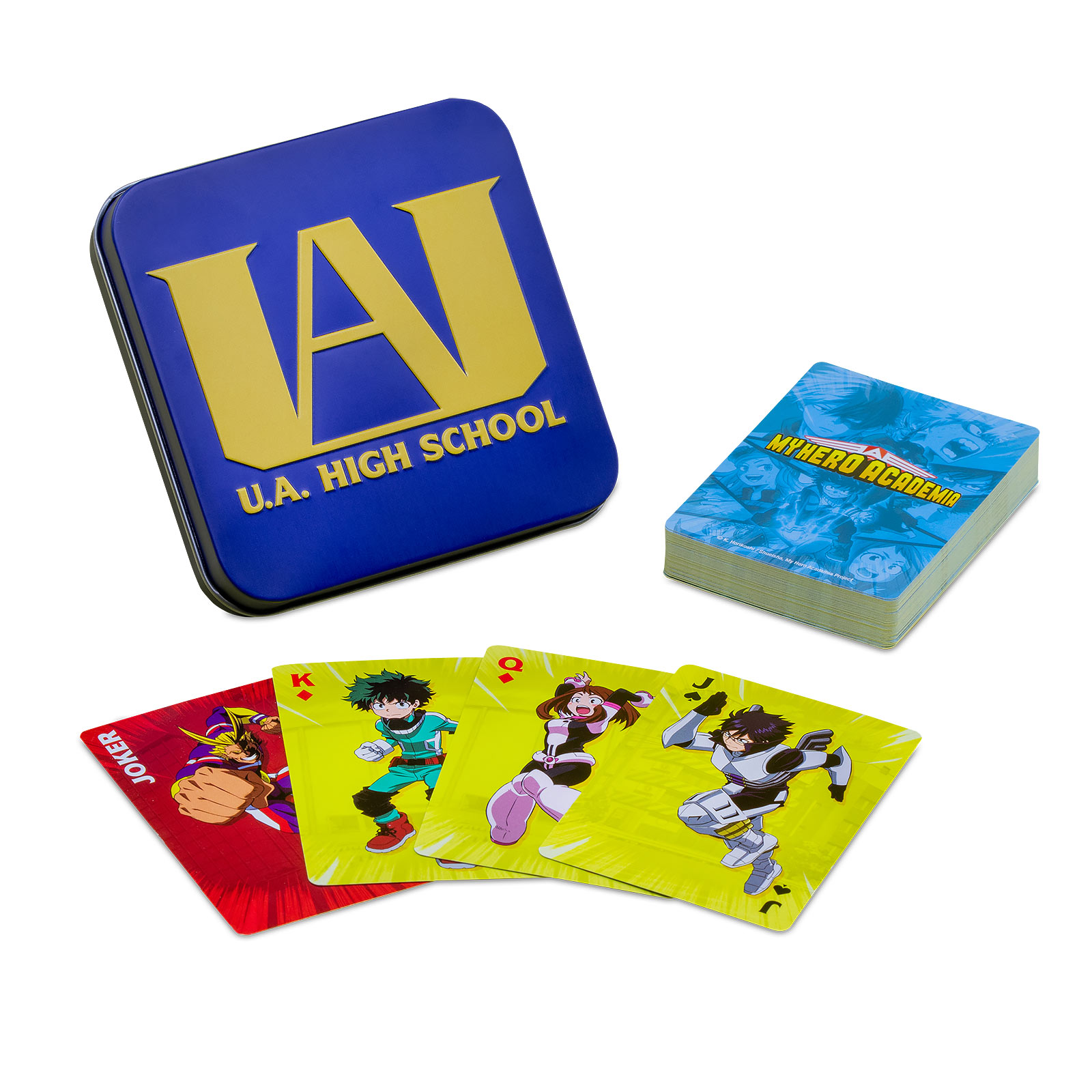 My Hero Academia Spielkarten in Metallbox