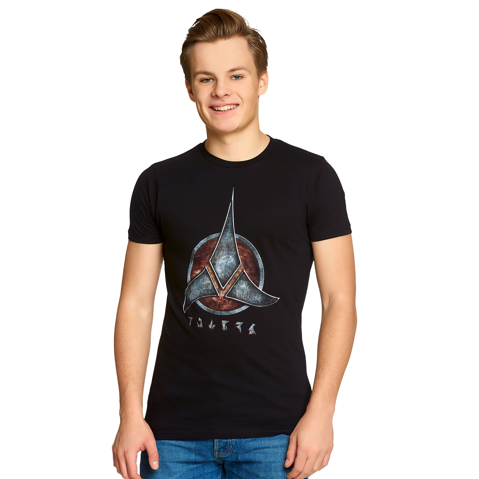 Star Trek - Klingonen Emblem T-Shirt schwarz