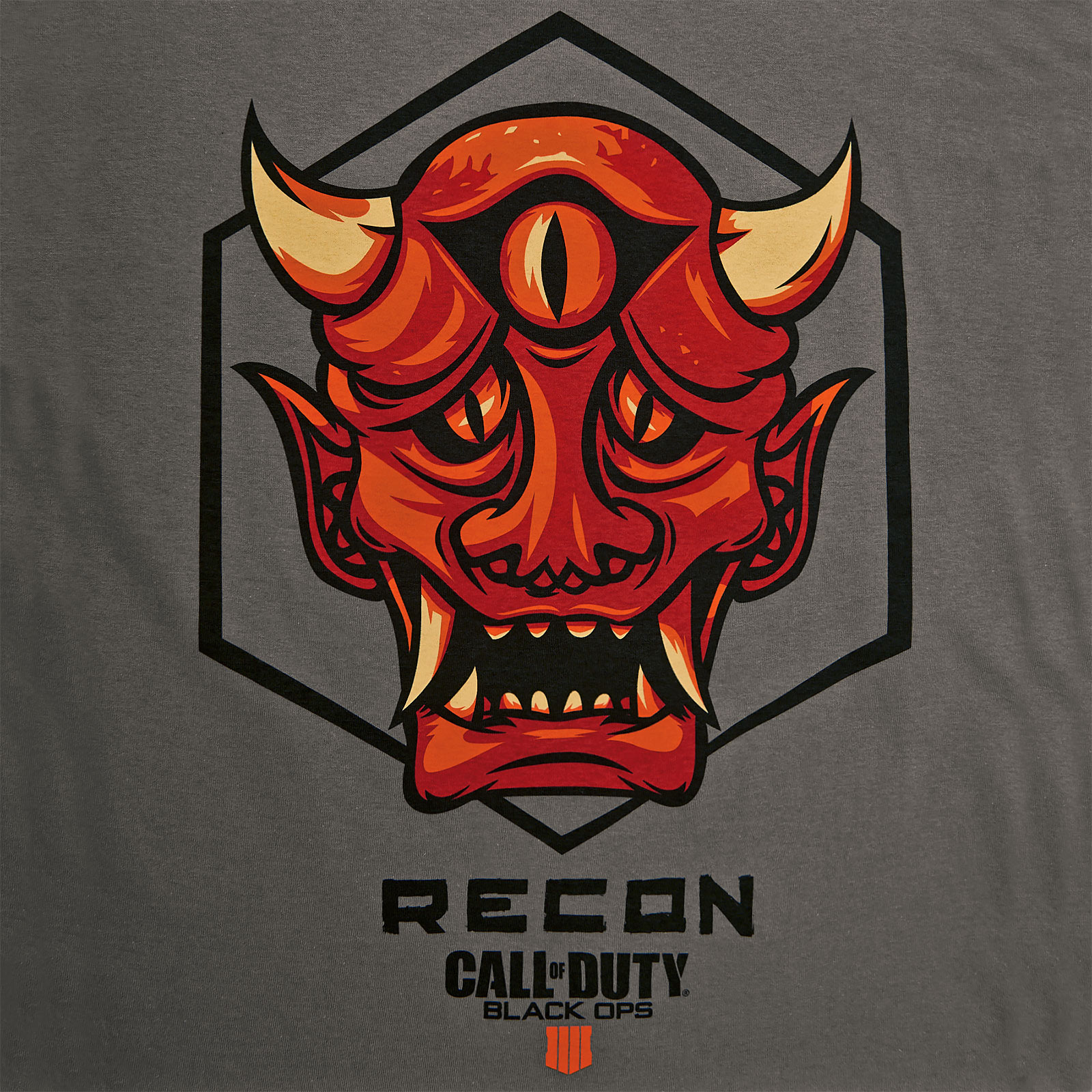 Call of Duty - Recon Badge T-Shirt grau