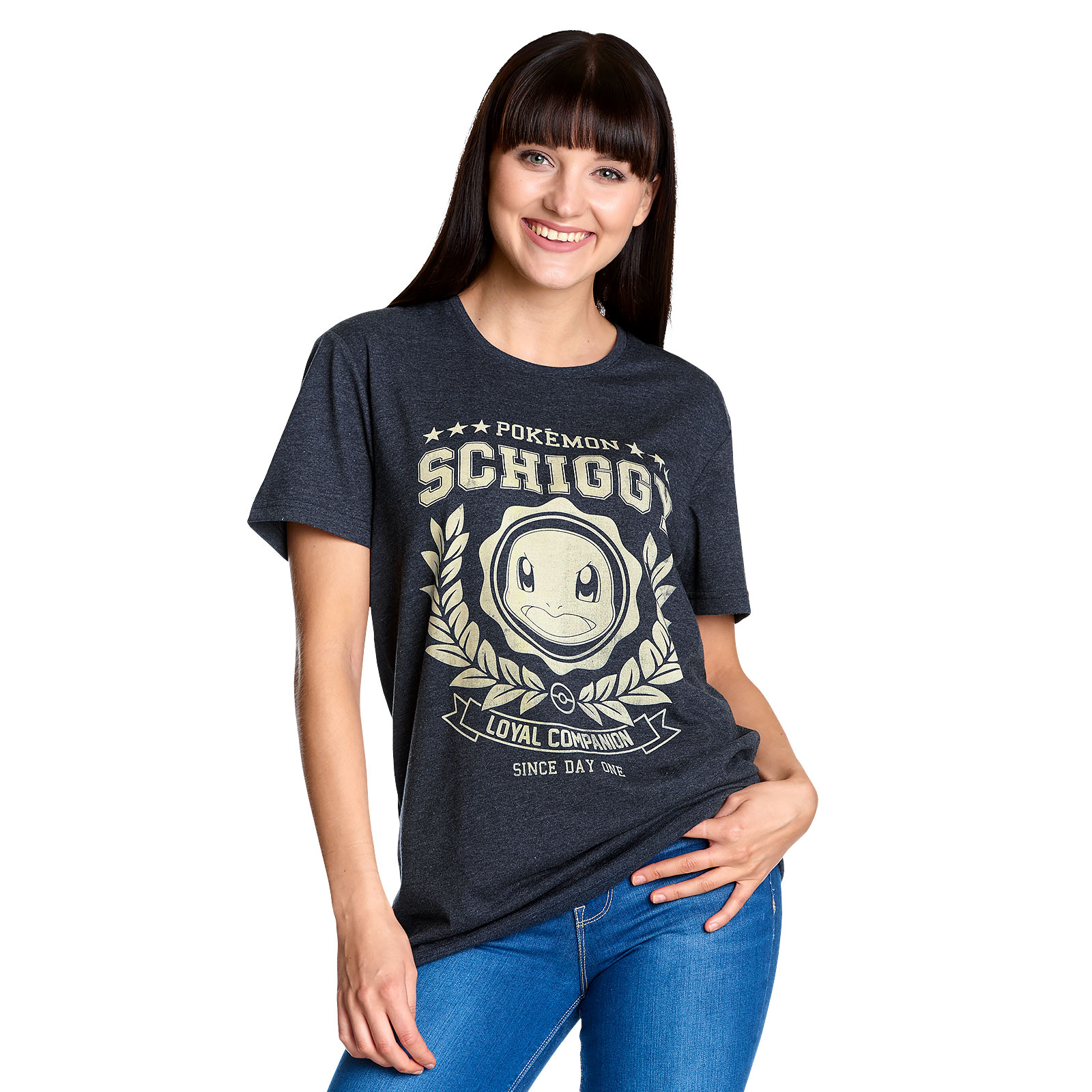 Pokemon - Schiggy Loyal Companion T-Shirt blau