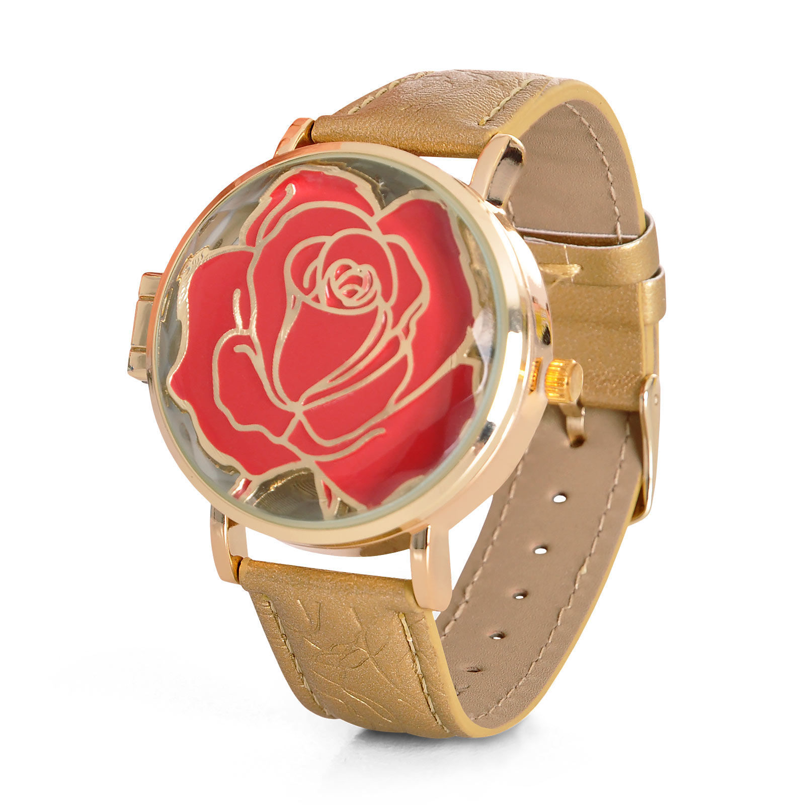 Die Schöne und das Biest - Enchanted Rose Armbanduhr