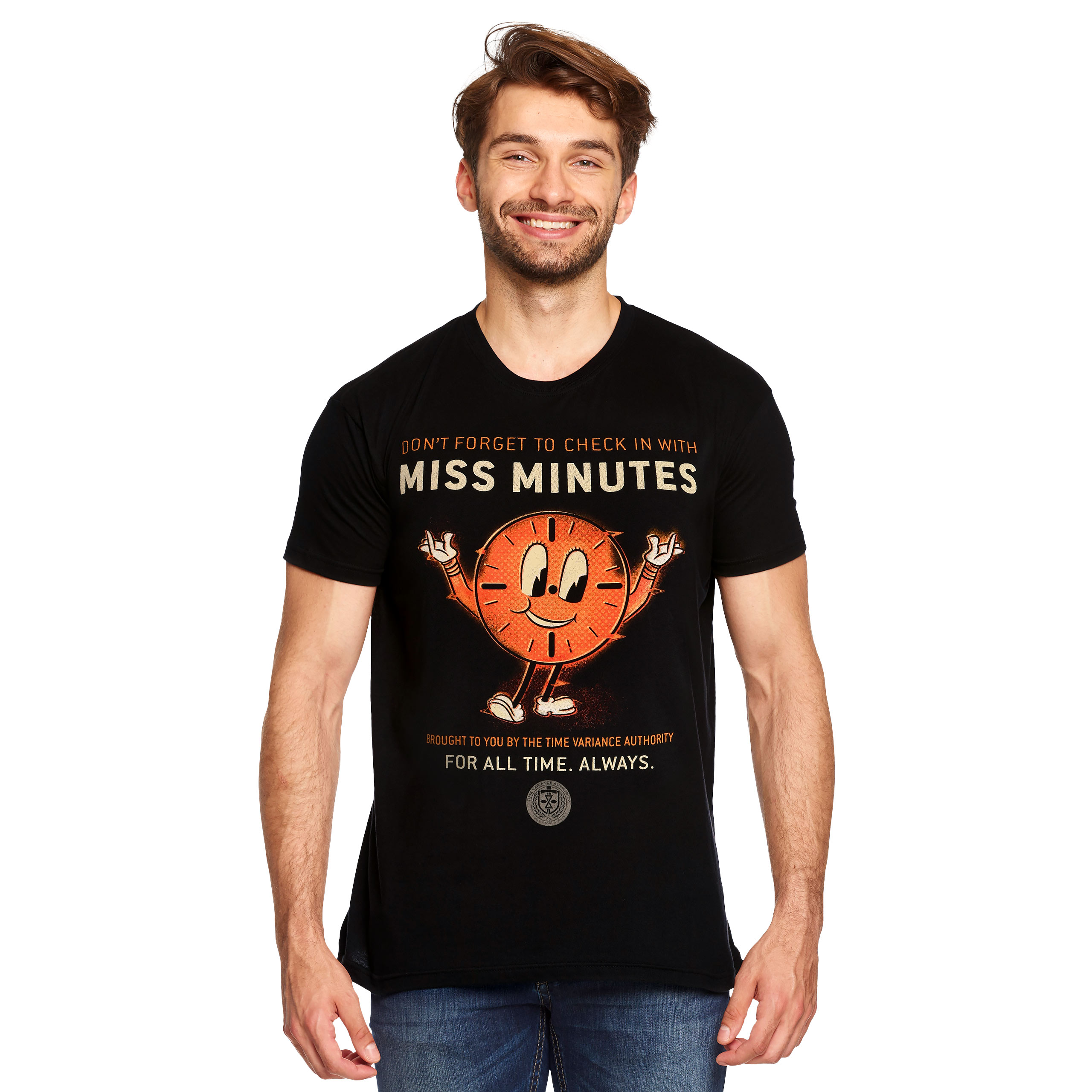 Loki - Miss Minutes T-Shirt schwarz
