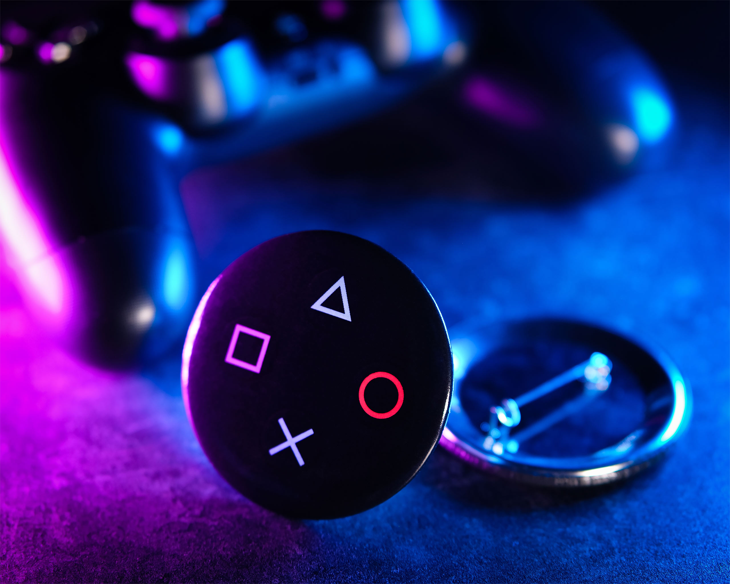 Button für PlayStation Fans