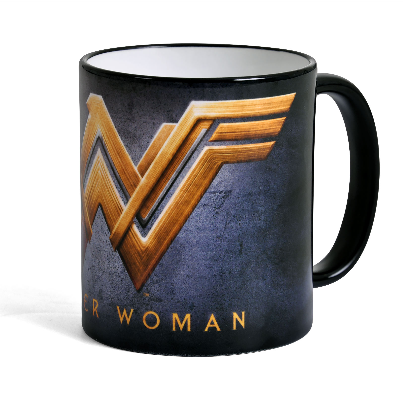 Elbenwald Wonder Woman Logo Mug Diana Prince of DC Comics Ceramica Rosso Bianco 