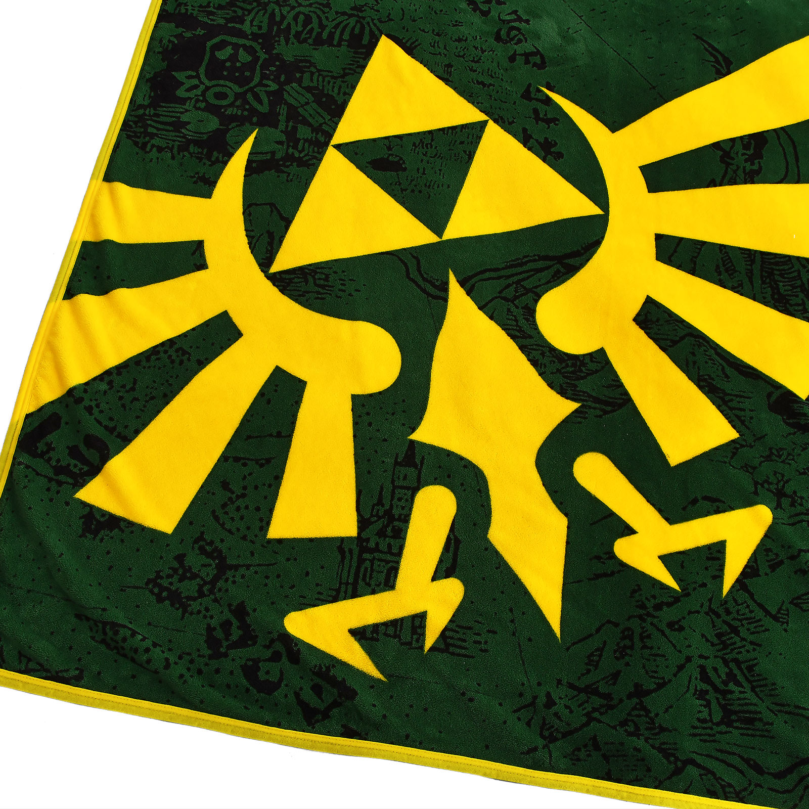 Zelda - Hyrule Logo Flauschdecke