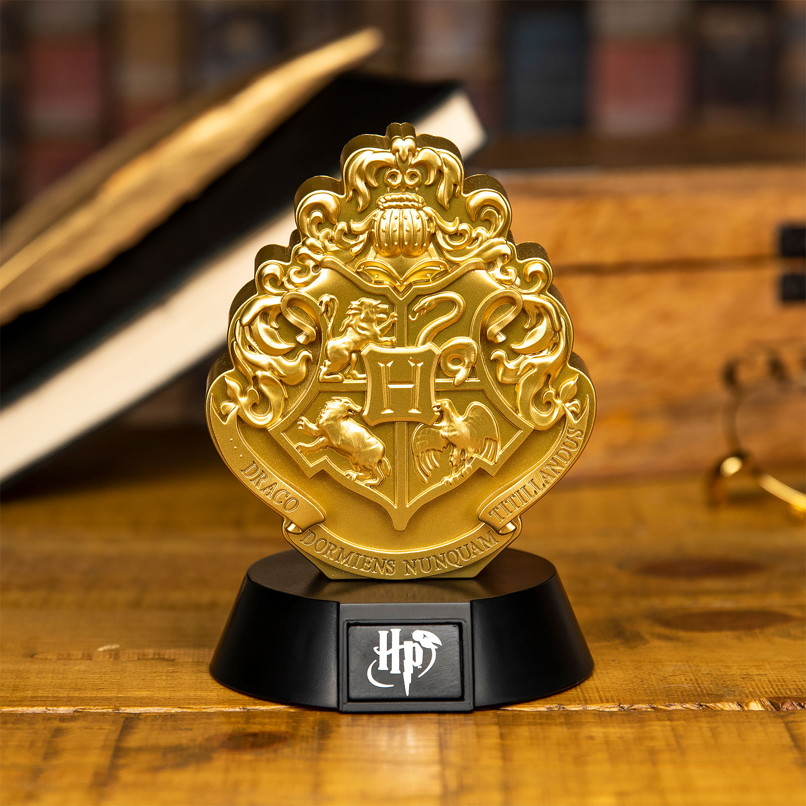 Harry Potter - Hogwarts Wappen 3D Icons Tischlampe