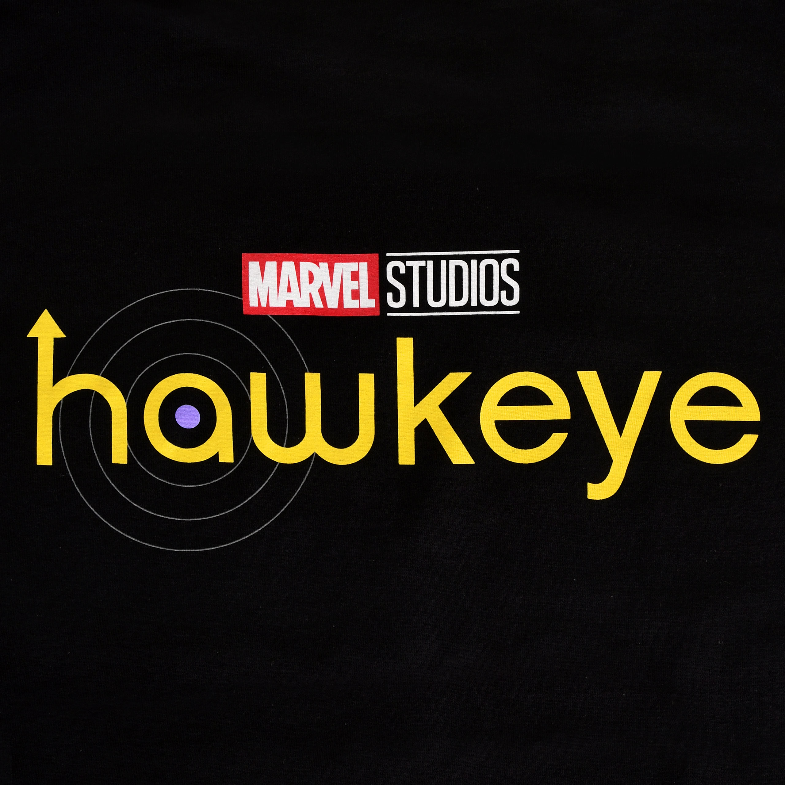 Hawkeye - Logo T-Shirt schwarz