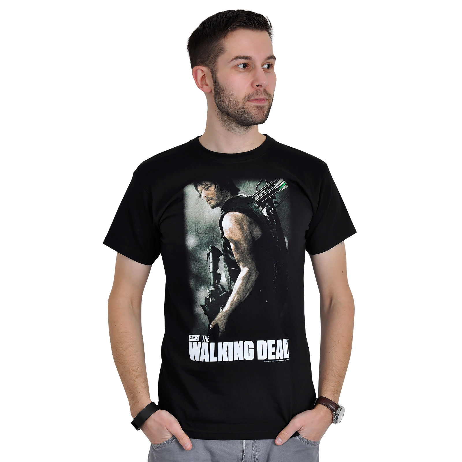 Walking Dead - Daryl Hunter T-Shirt schwarz