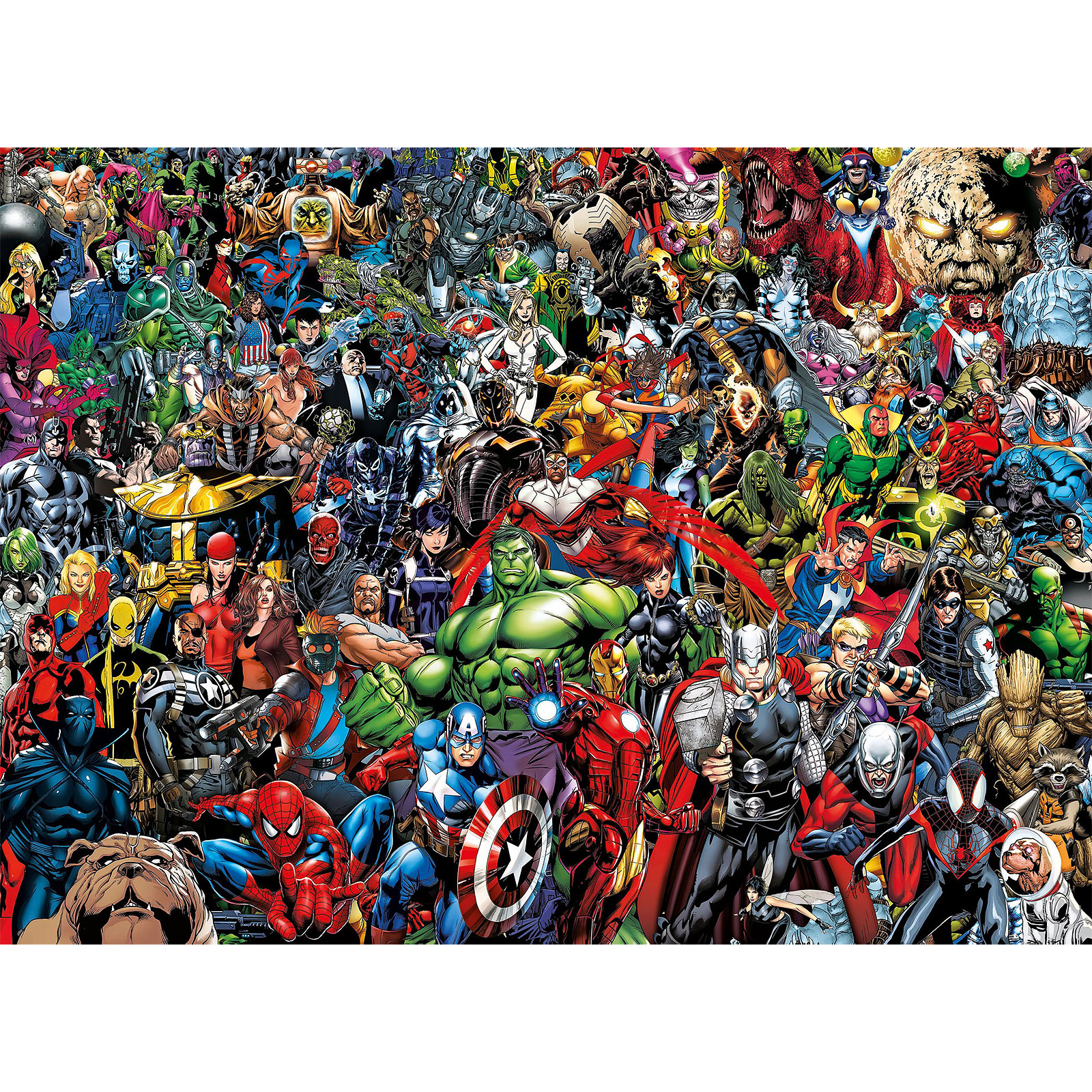Marvel - Impossible Characters Puzzle