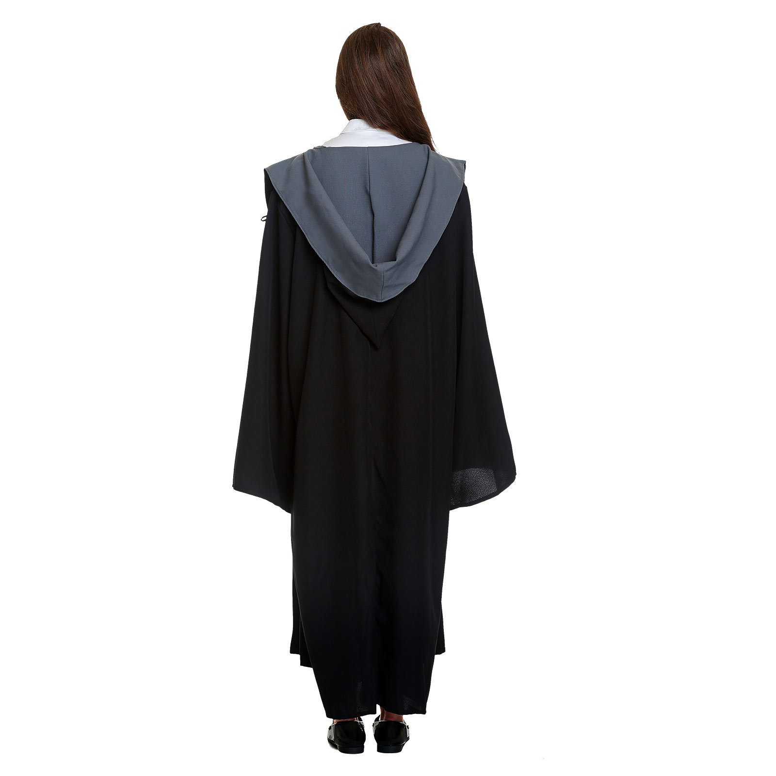 Zauberer Kostüm Robe mit Kapuze für Harry Potter Fans