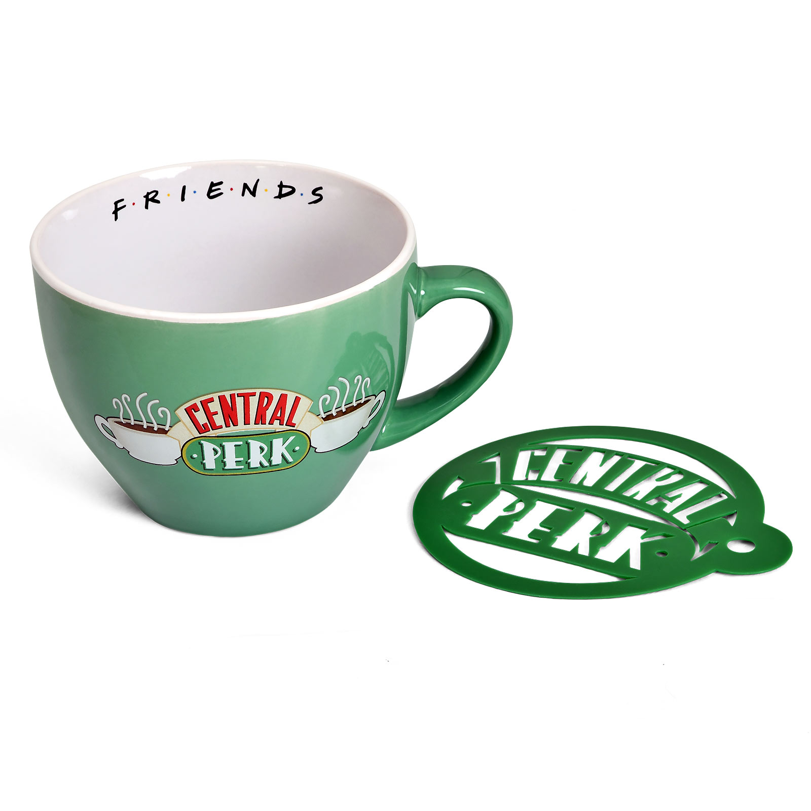 Friends - Central Perk Tasse mit Schablone