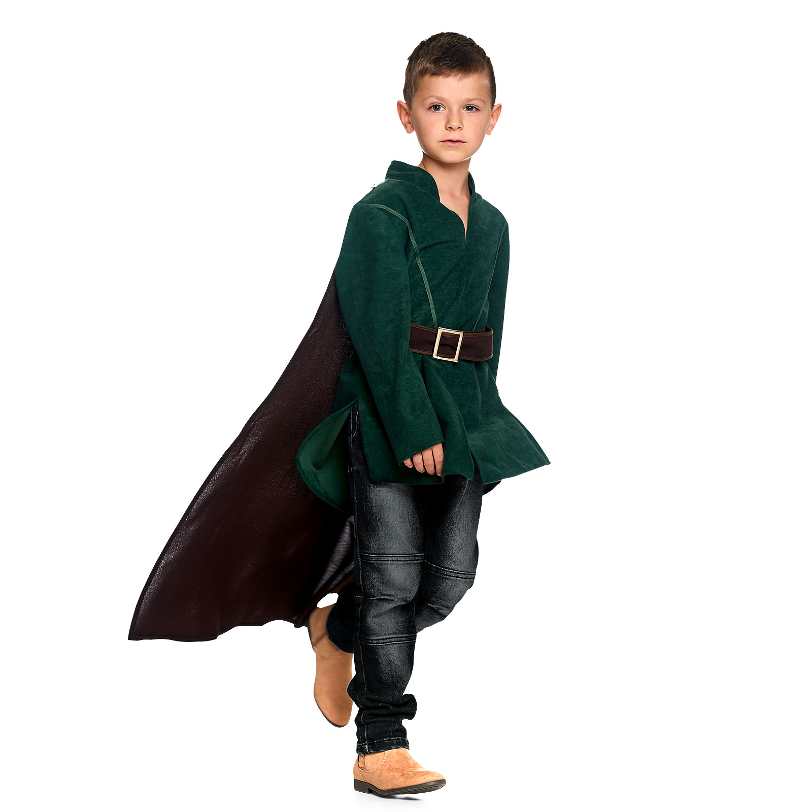 Legolas Kinder Kostüm mit Cape für Herr der Ringe Fans