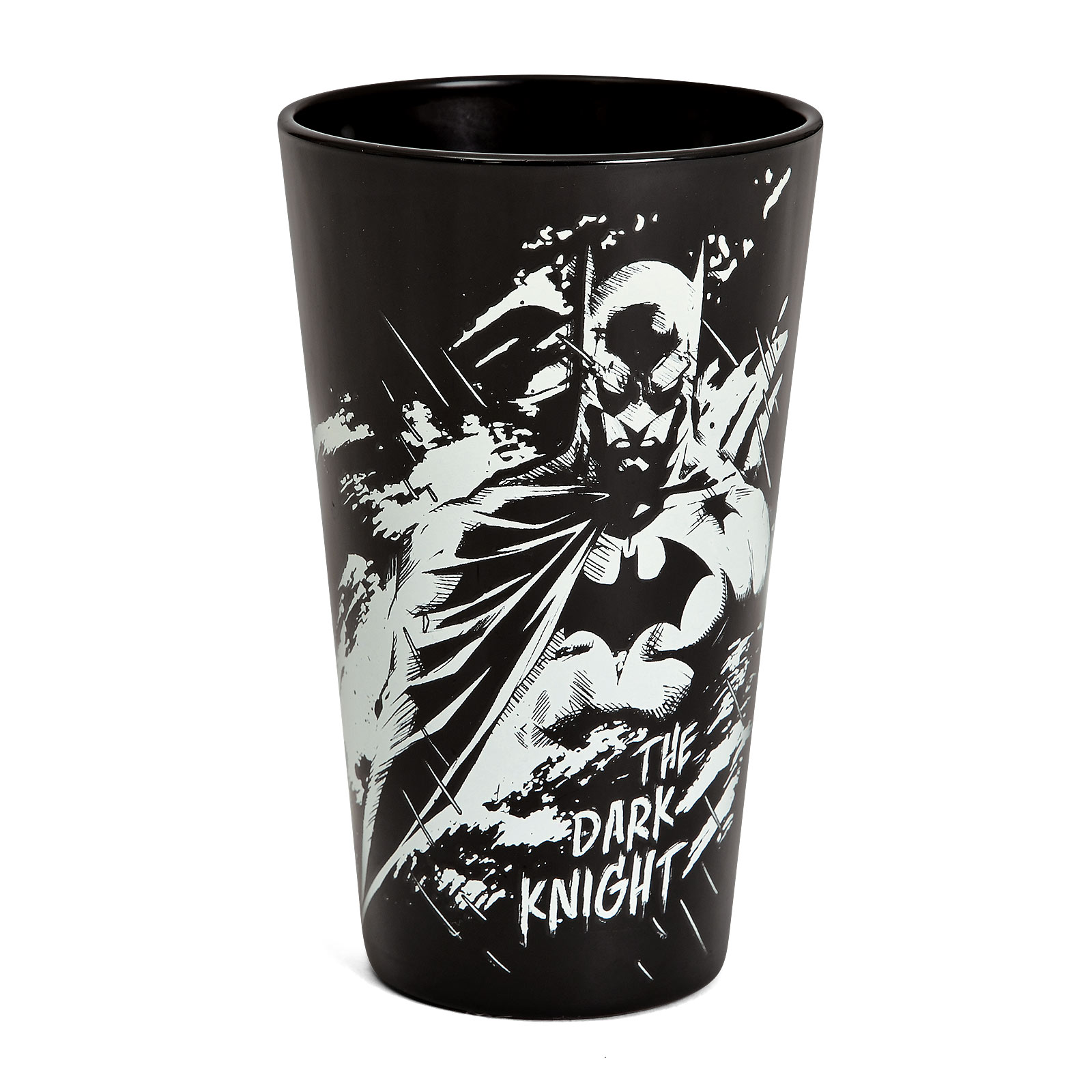 Batman & Joker Glas schwarz