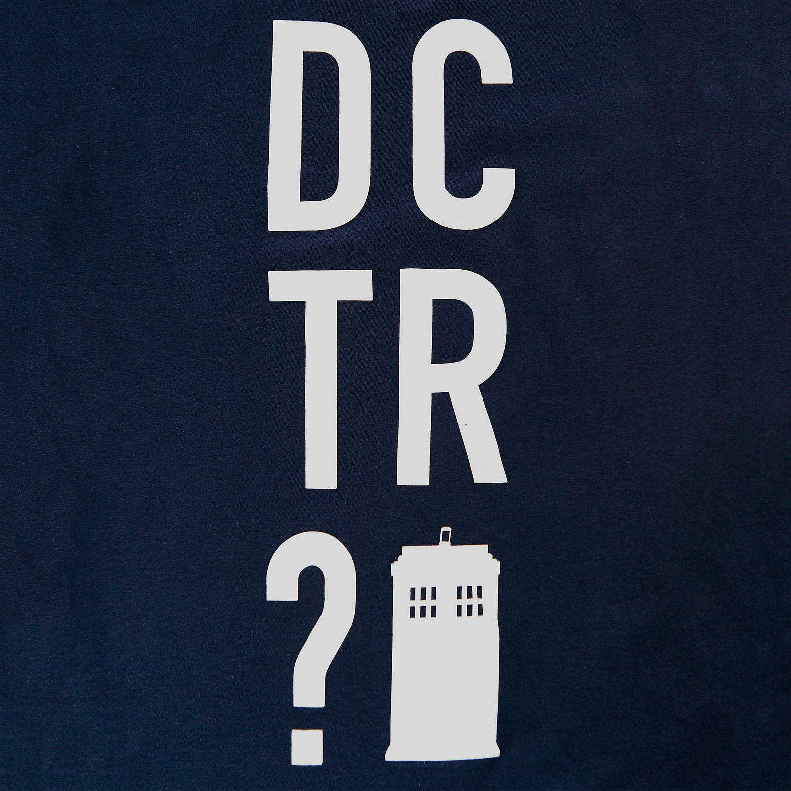 Doctor Who - DCTR T-Shirt Damen blau