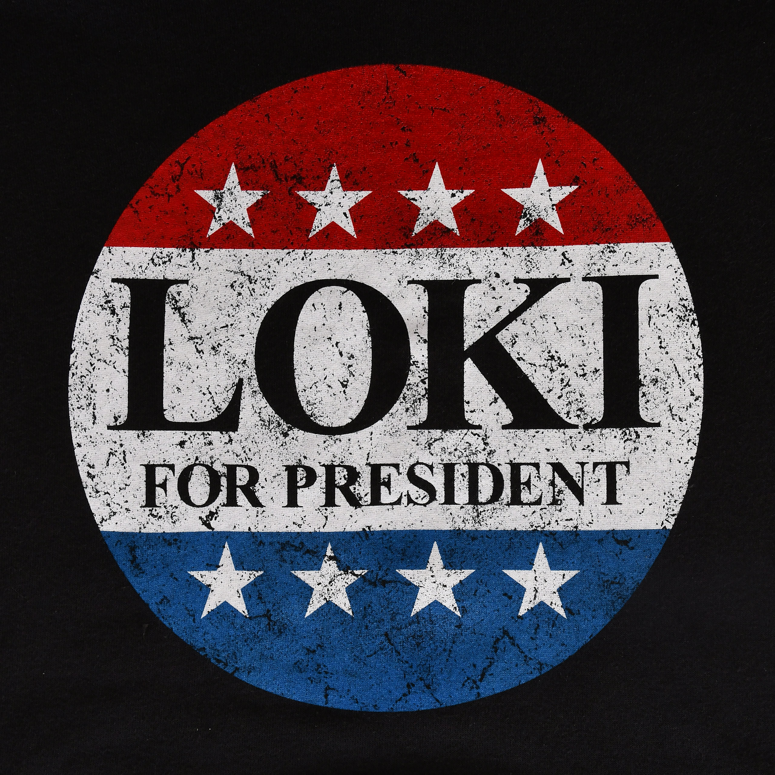 For President Hoodie für Loki Fans schwarz