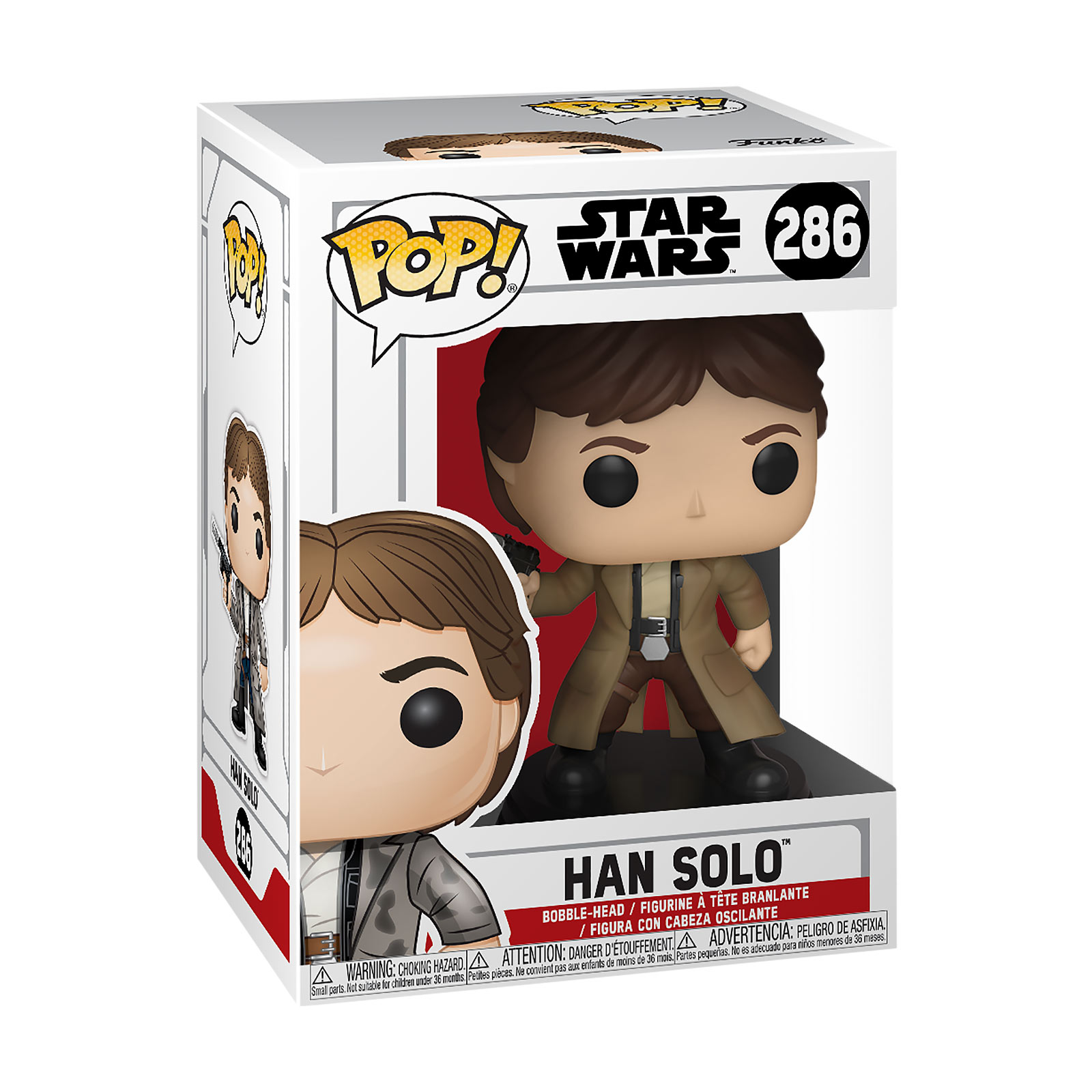 Star Wars - Han Solo Endor Funko Pop Wackelkopf-Figur