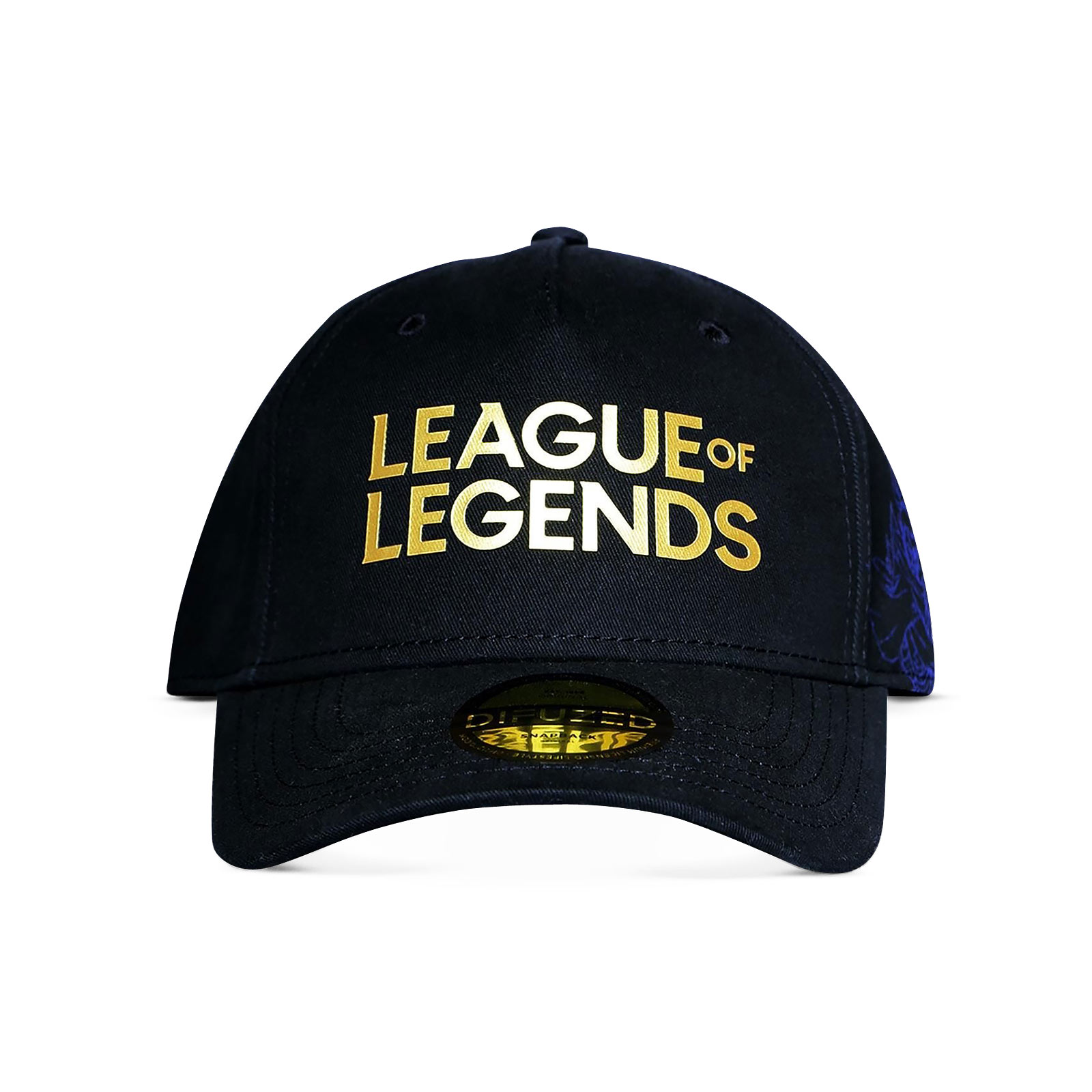 League of Legends - Logo Basecap schwarz