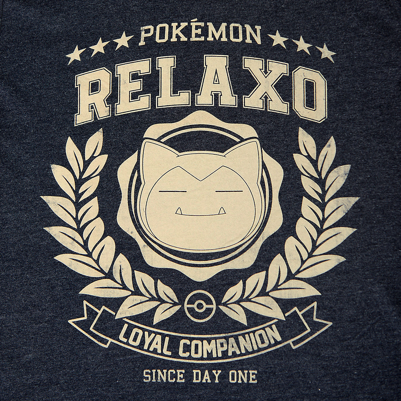Pokemon - Relaxo Loyal Companion T-Shirt blau