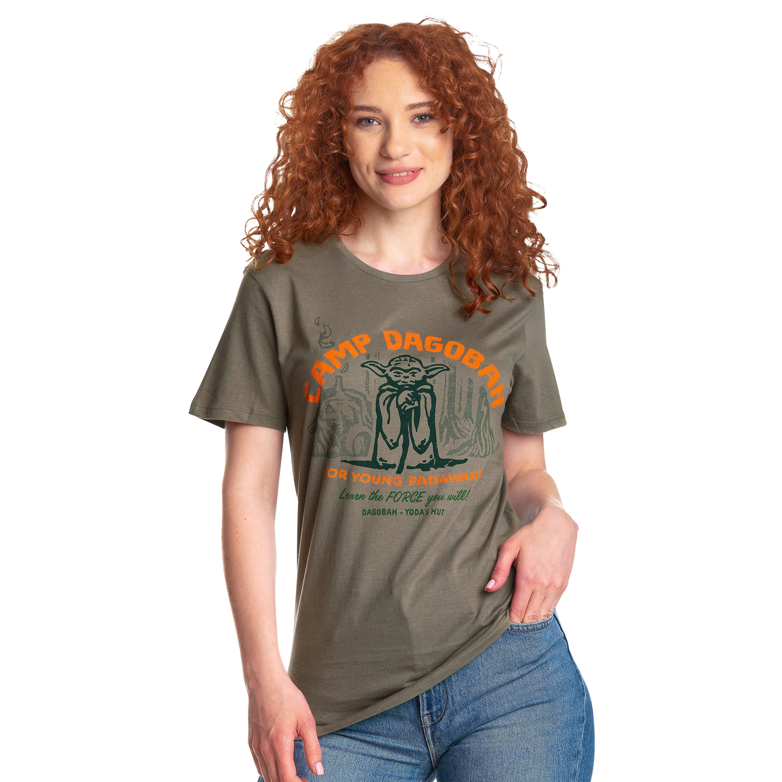Star Wars - Camp Dagobah T-Shirt grün