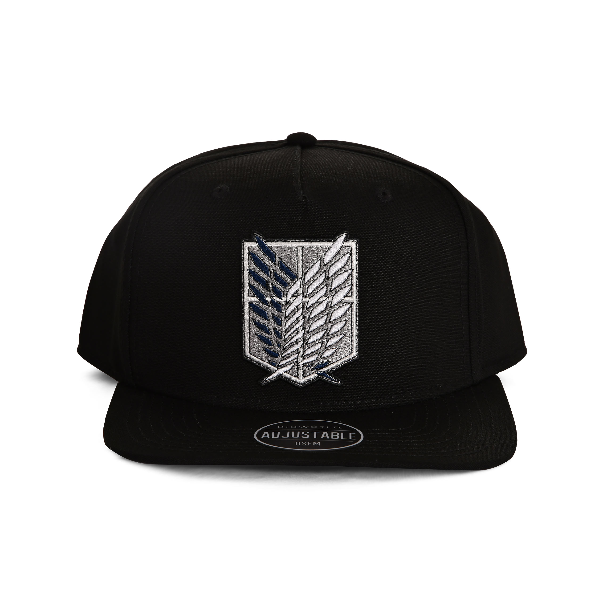 Attack on Titan - Survey Corps Snapback Cap schwarz