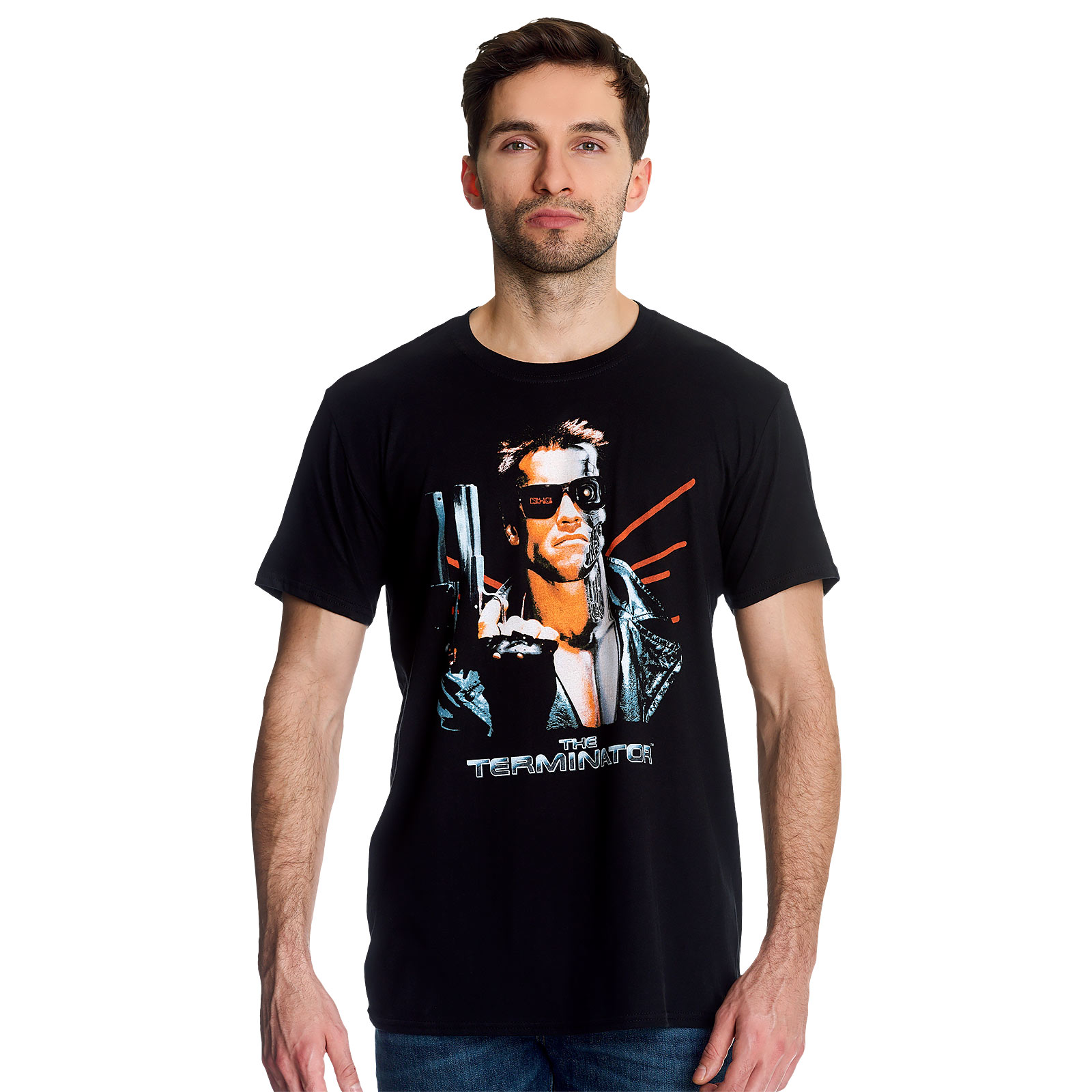 Terminator - Movie Poster T-Shirt schwarz
