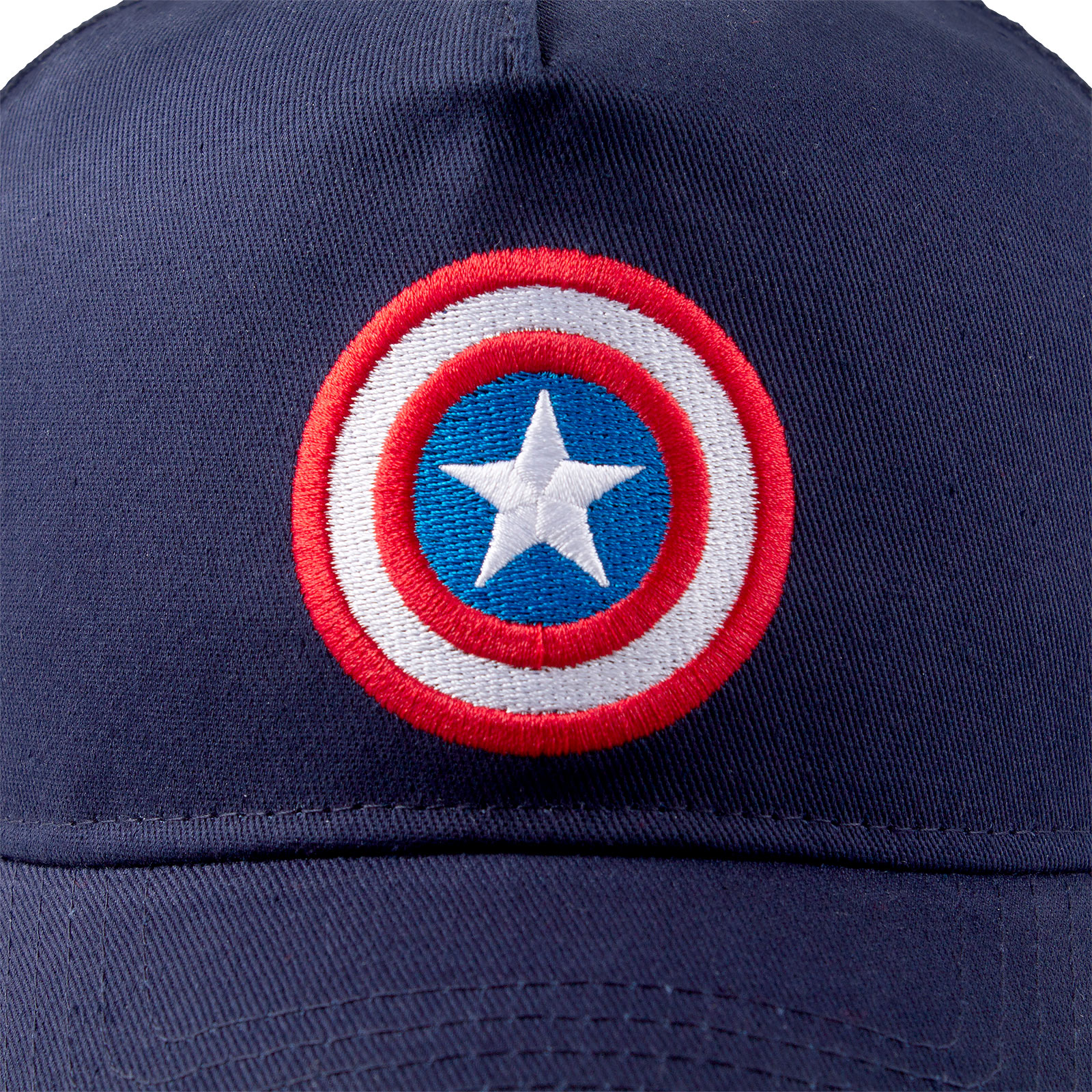 Captain America - Shield Logo Mesh Basecap blau