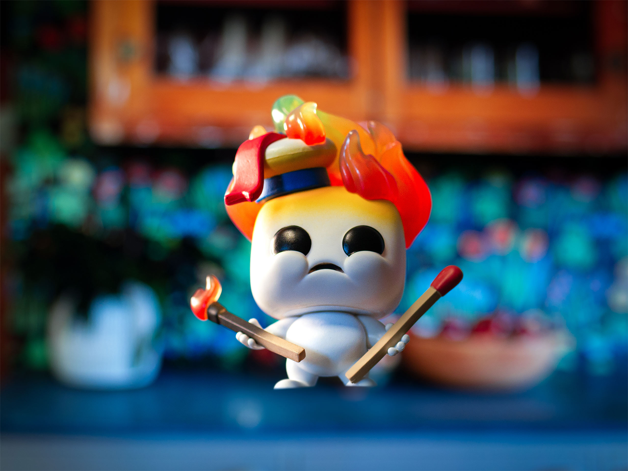 Ghostbusters - Marshmallow Man mit Streichhölzern Funko Pop Figur