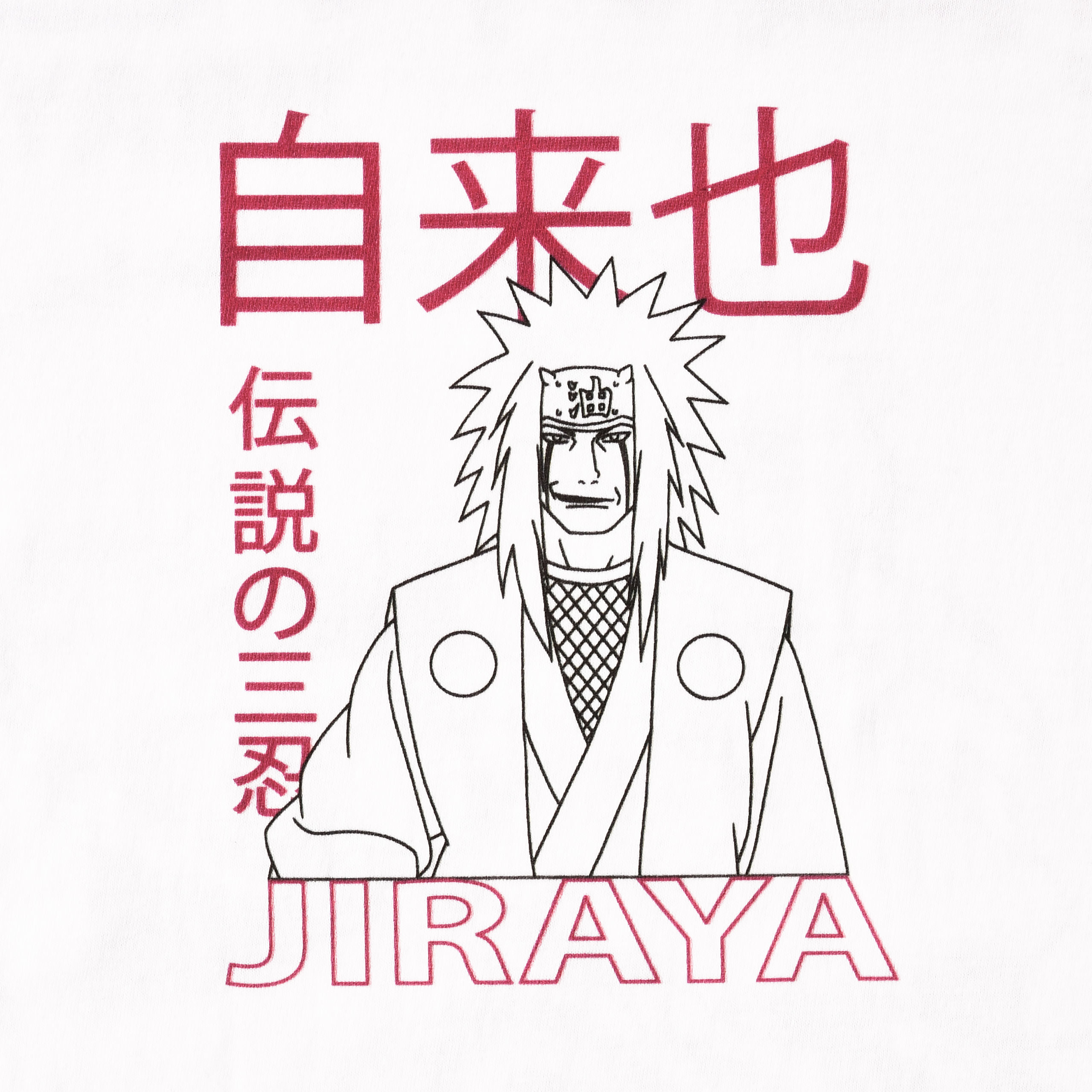 Naruto - Jiraya T-Shirt weiß