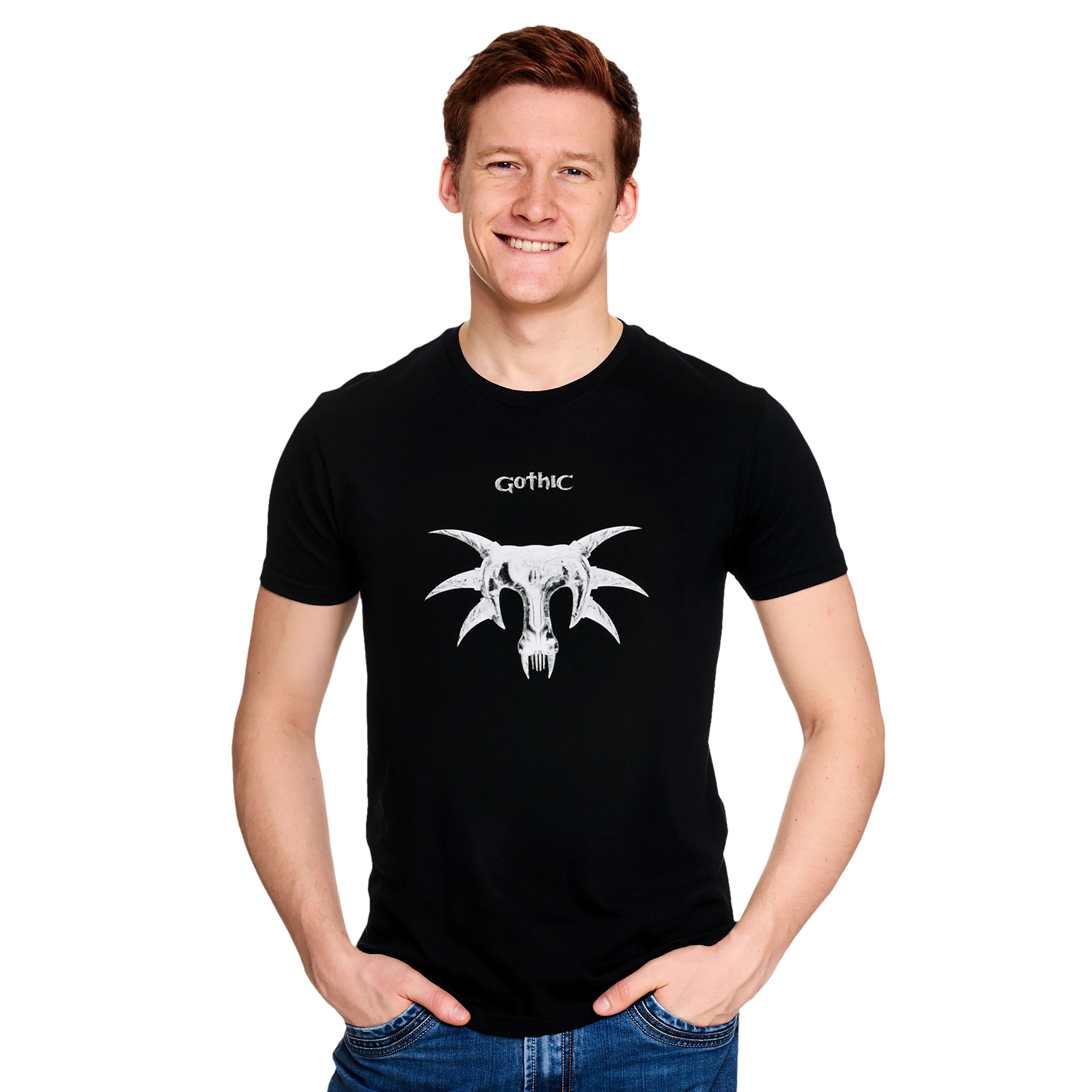 Gothic - Sleeper Mask T-Shirt Bio-Baumwolle schwarz