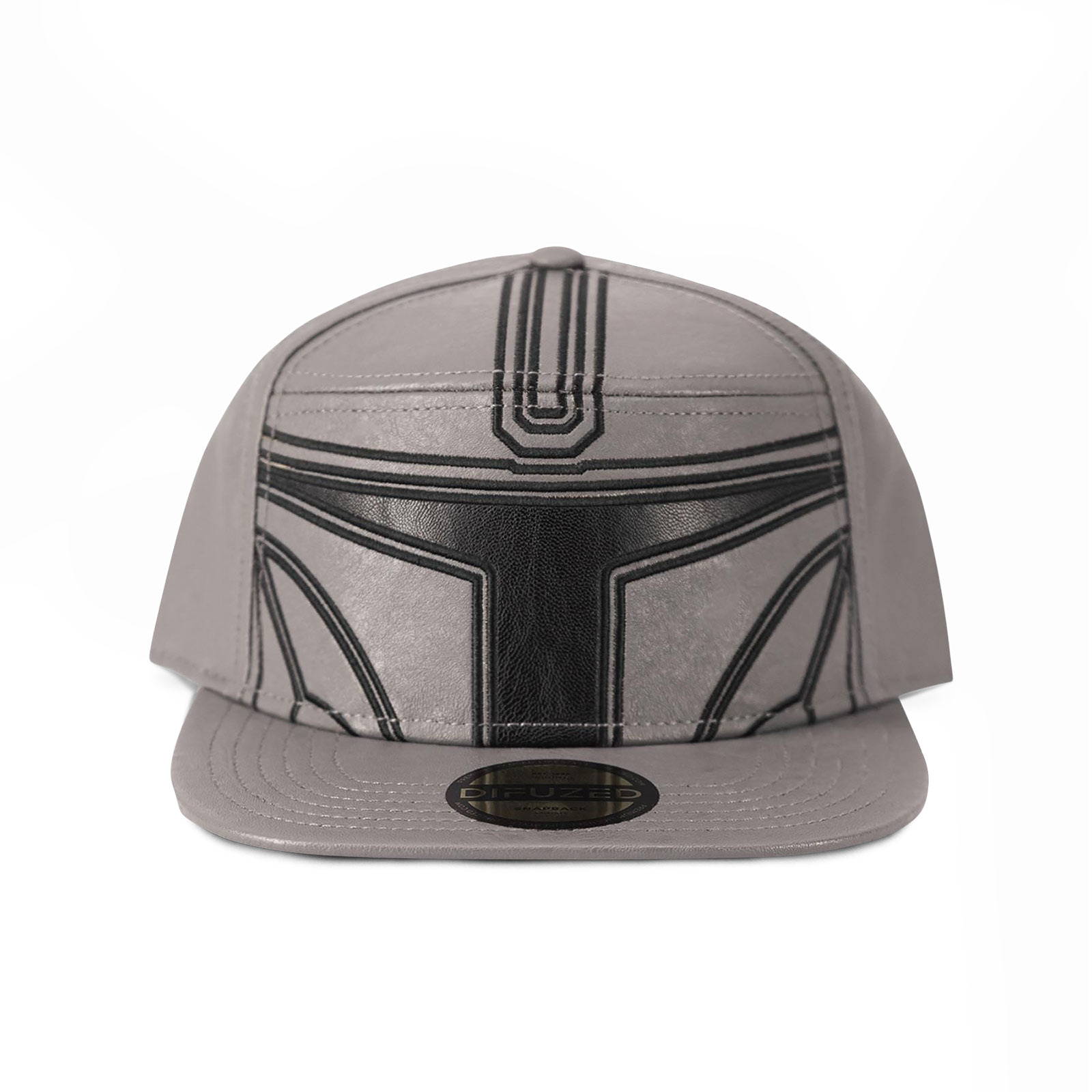 Star Wars - Mandalorianer Helm Snapback Cap grau