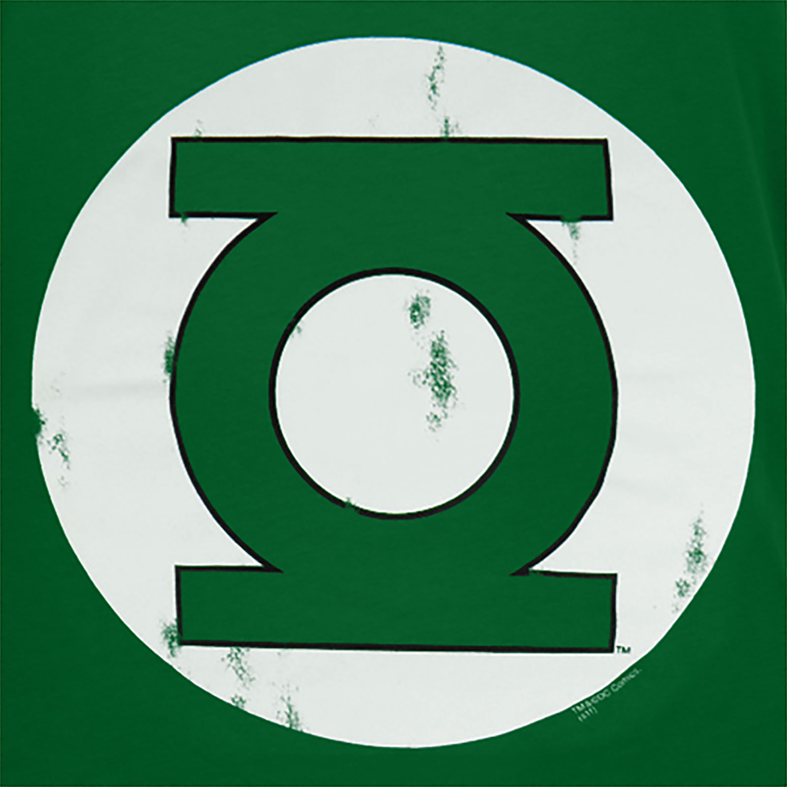 Green Lantern Logo T-Shirt - dunkel