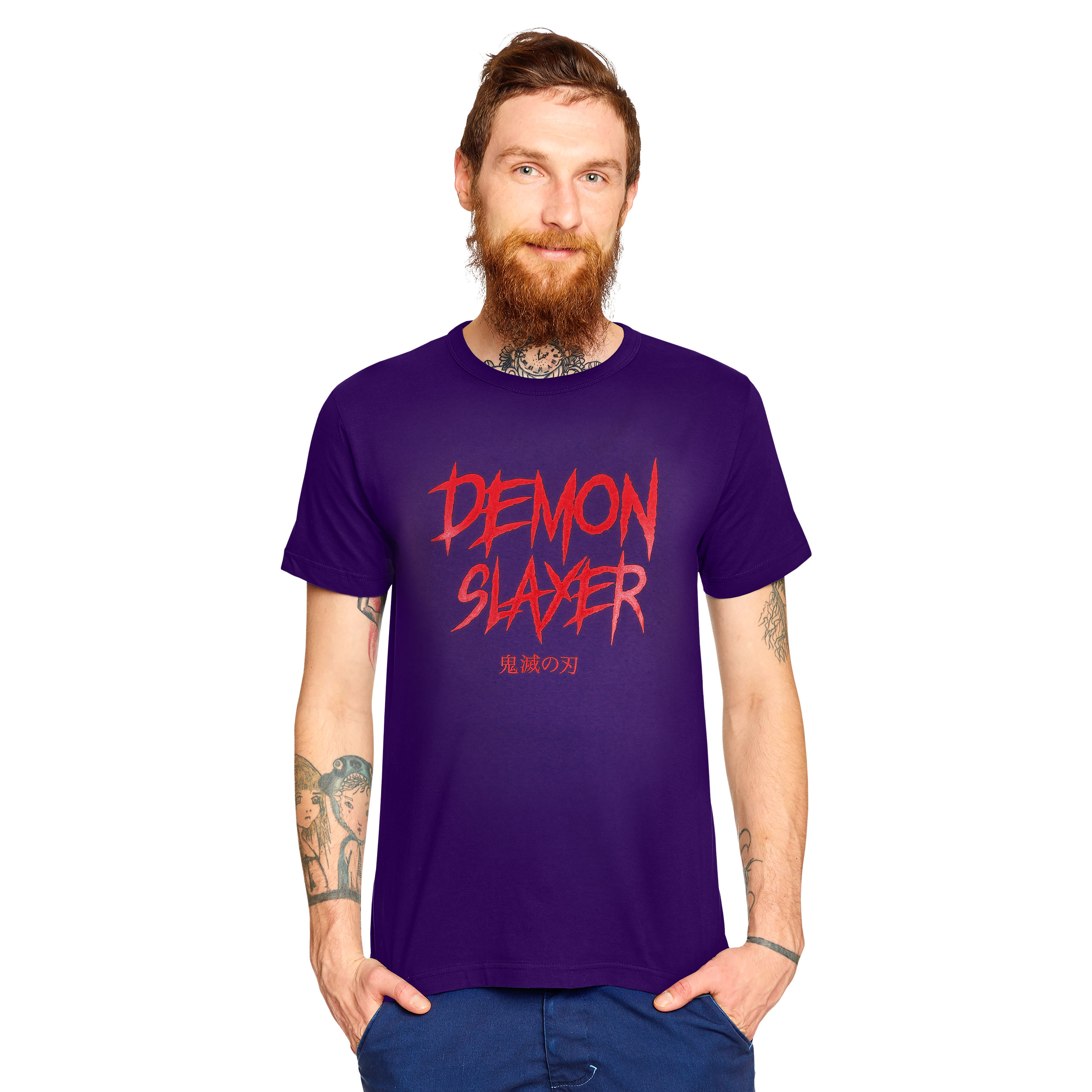 Demon Slayer - Enmu T-Shirt lila