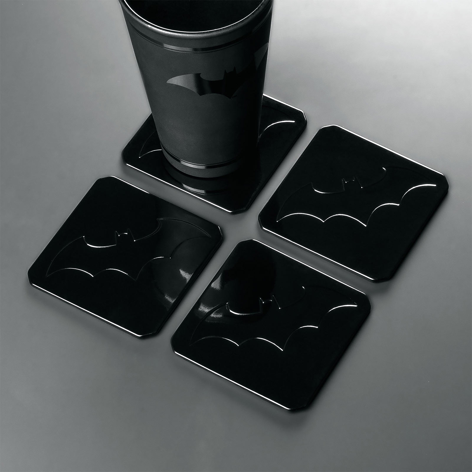 Batman - Logo Untersetzer 4er Set