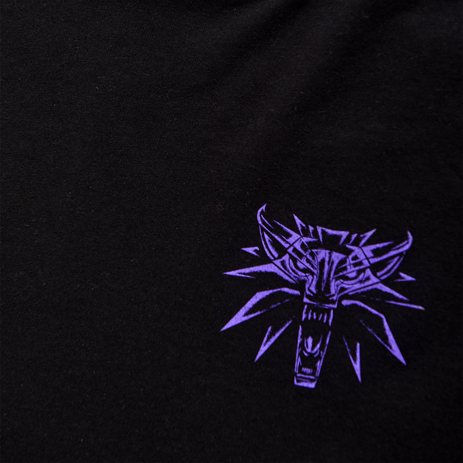Witcher - Geralt Schlächter von Blaviken Glow in the Dark T-Shirt schwarz