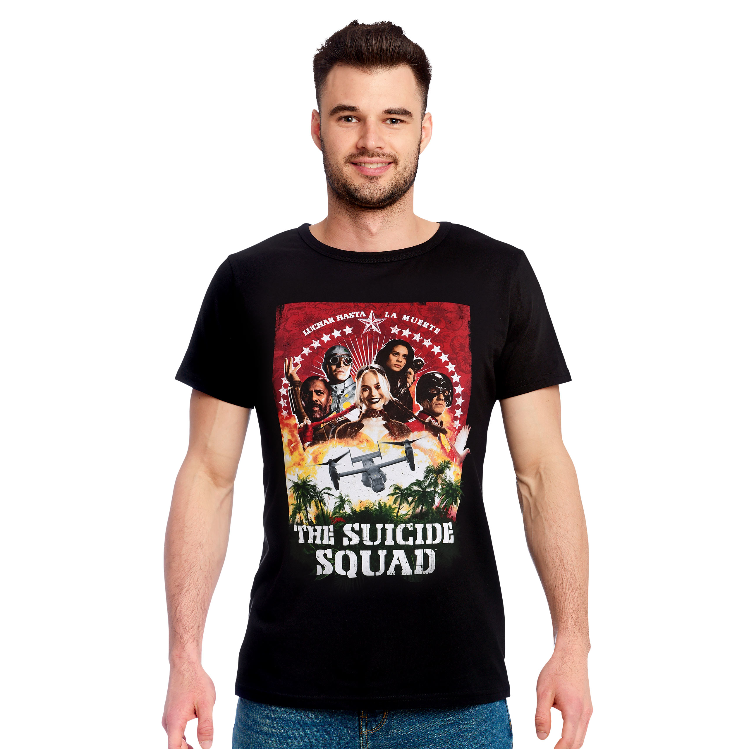The Suicide Squad - Group Poster T-Shirt schwarz