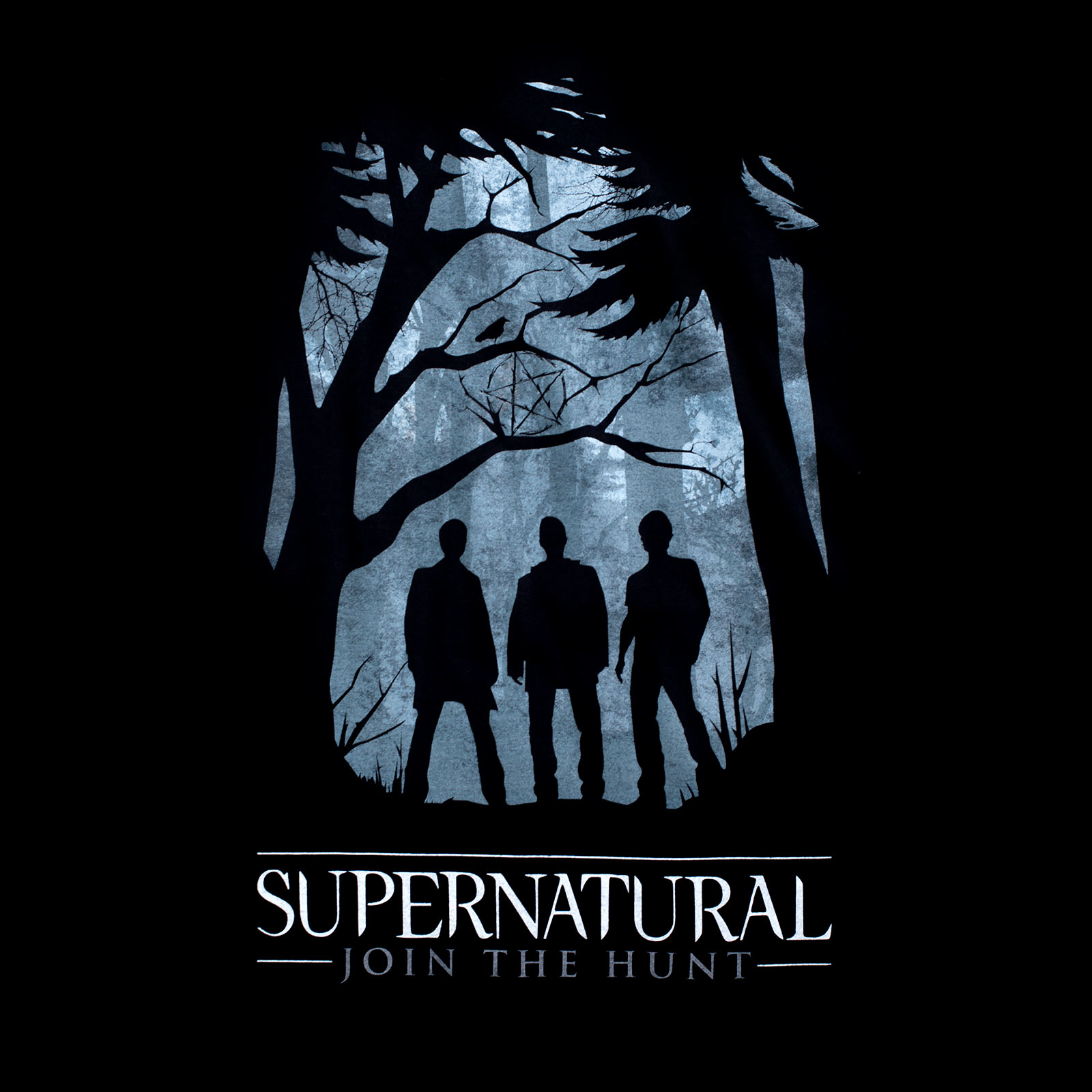 Supernatural - Demon Hunters Girlie Shirt schwarz