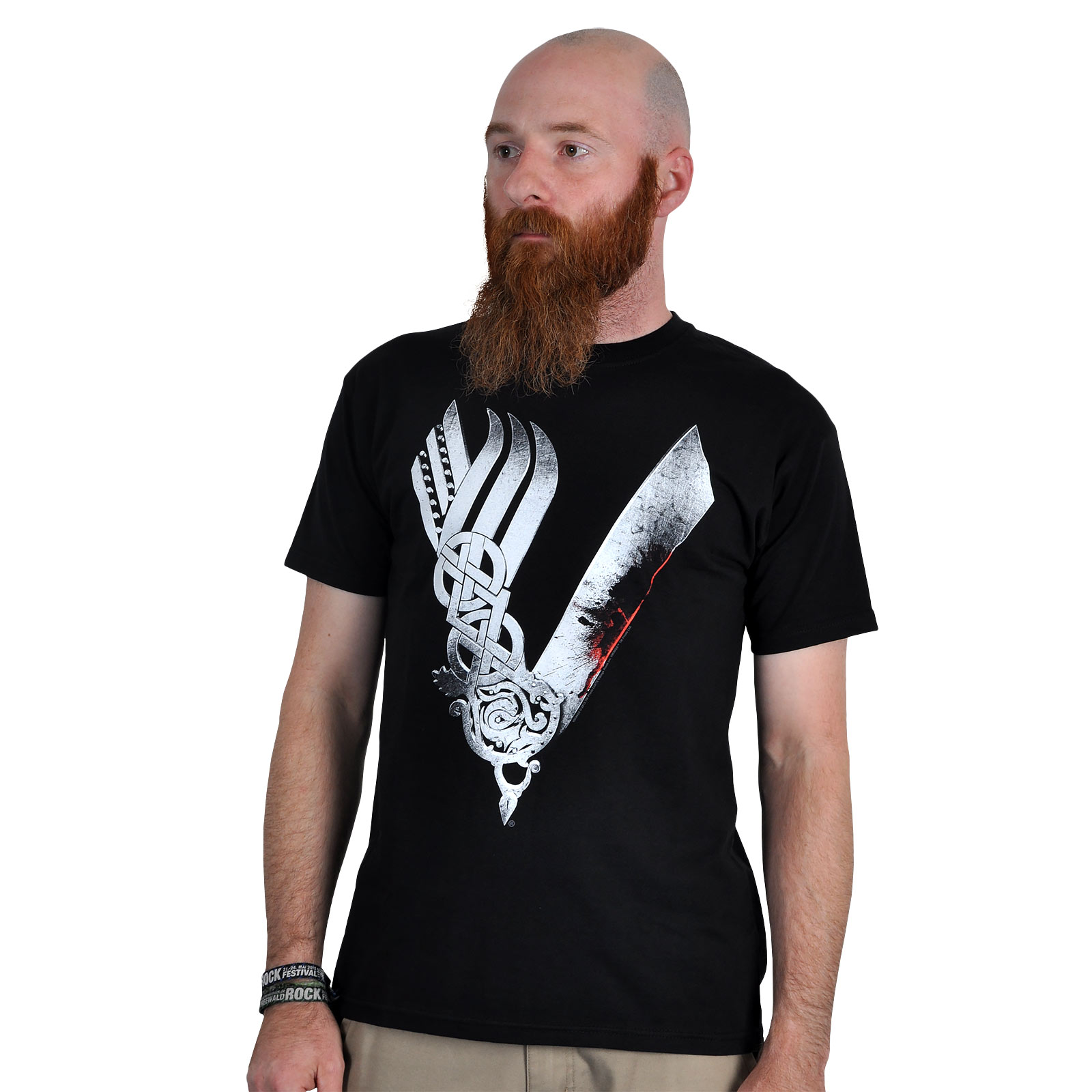 Vikings - Logo T-Shirt schwarz