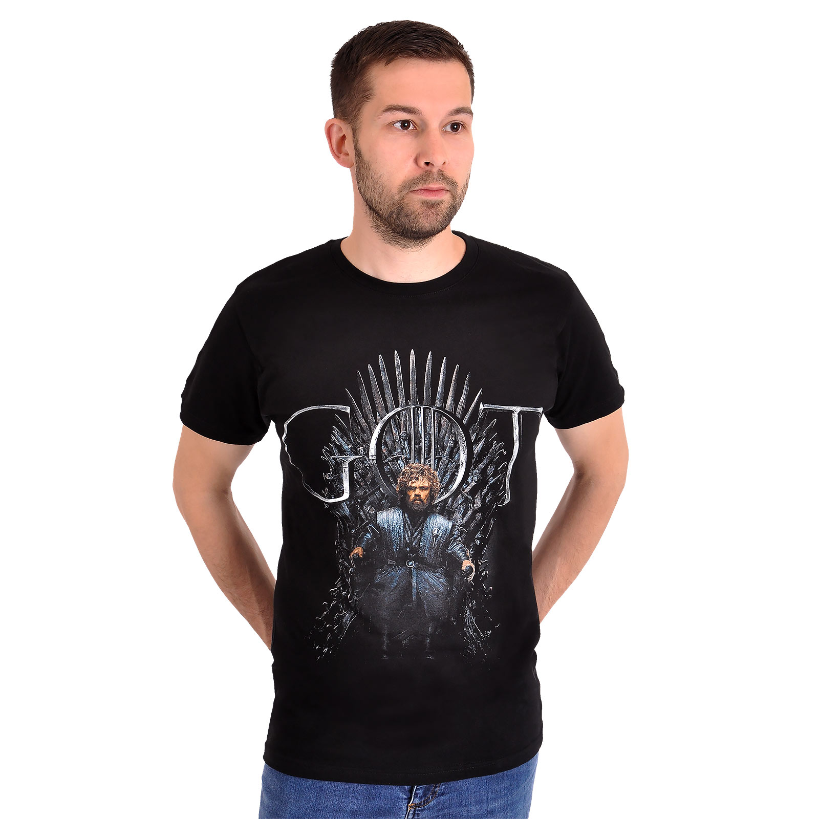 Game of Thrones - Tyrion For The Throne T-Shirt schwarz