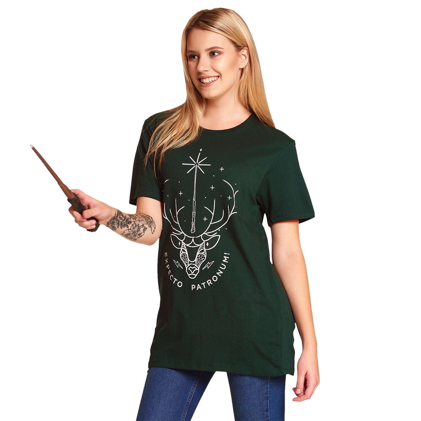 Harry Potter - Expecto Patronum T-Shirt grün