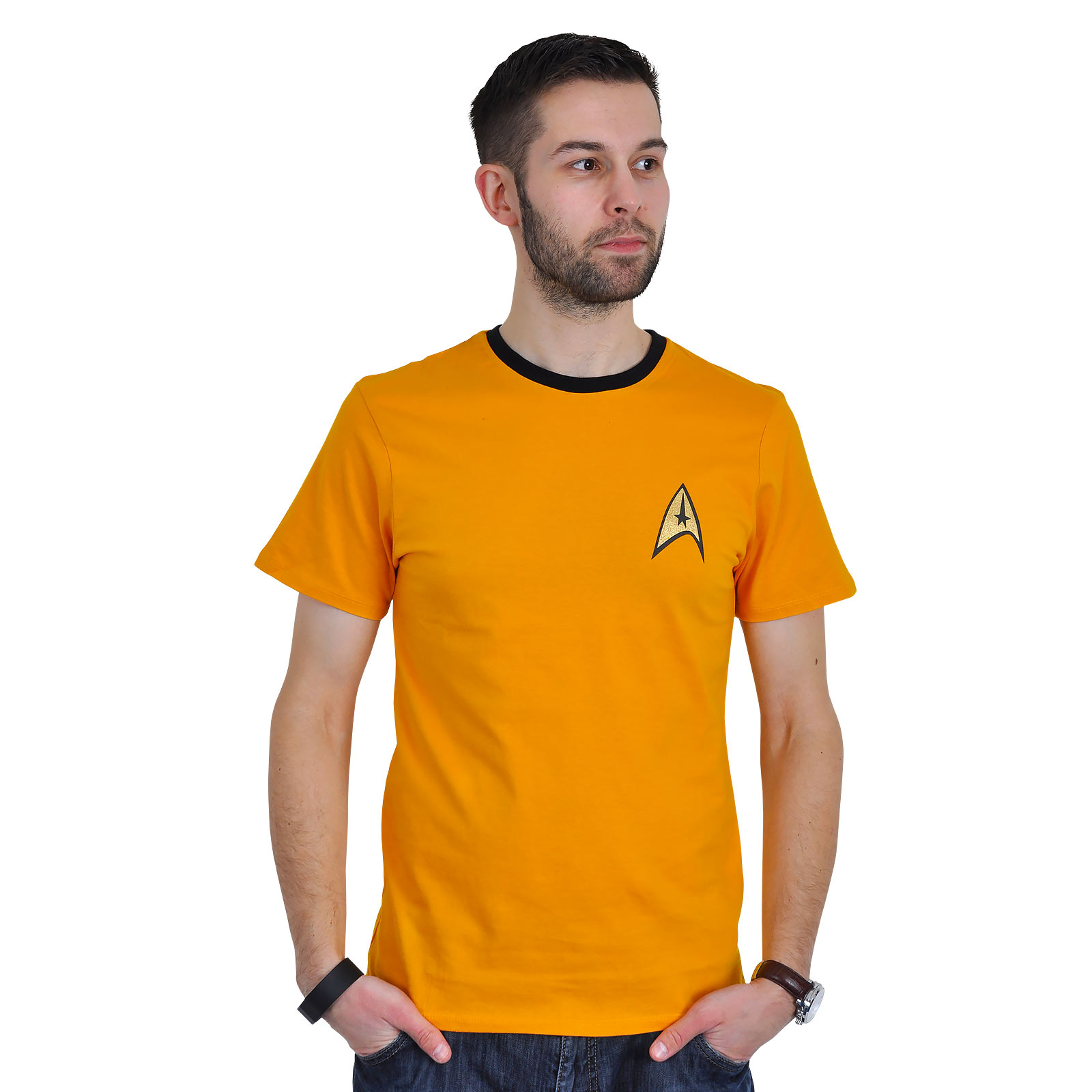 Star Trek - Kirk Uniform T-Shirt gelb