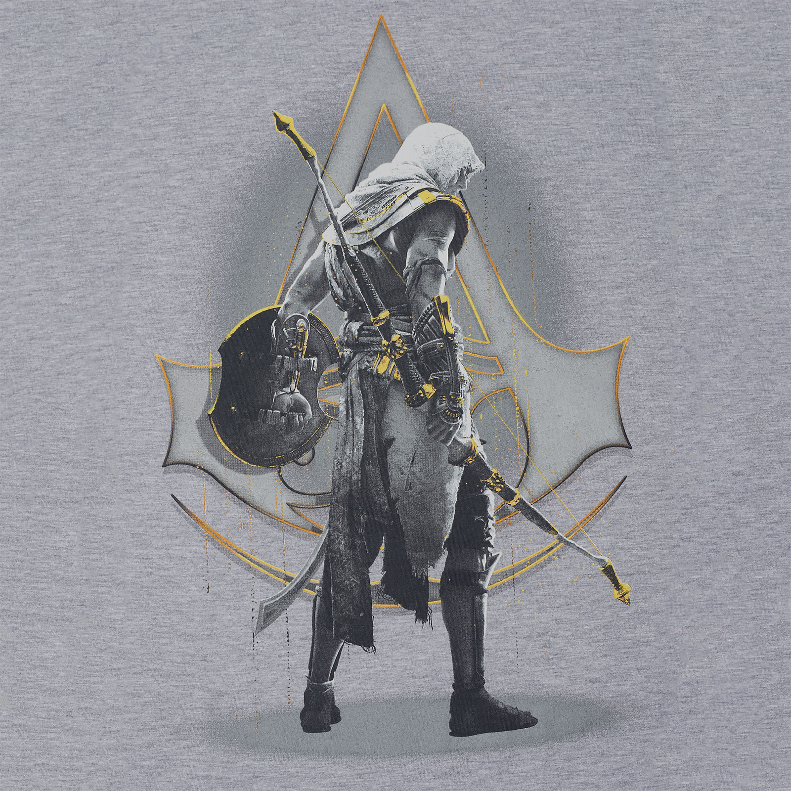 Assassins Creed - Bayek T-Shirt grau