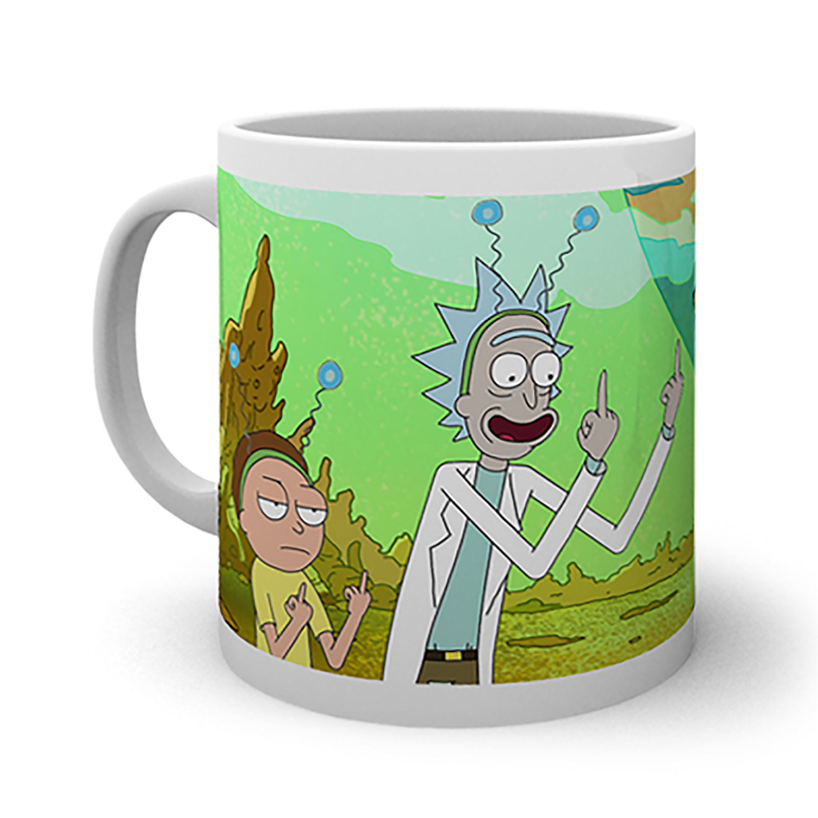 Rick and Morty - Peace Tasse