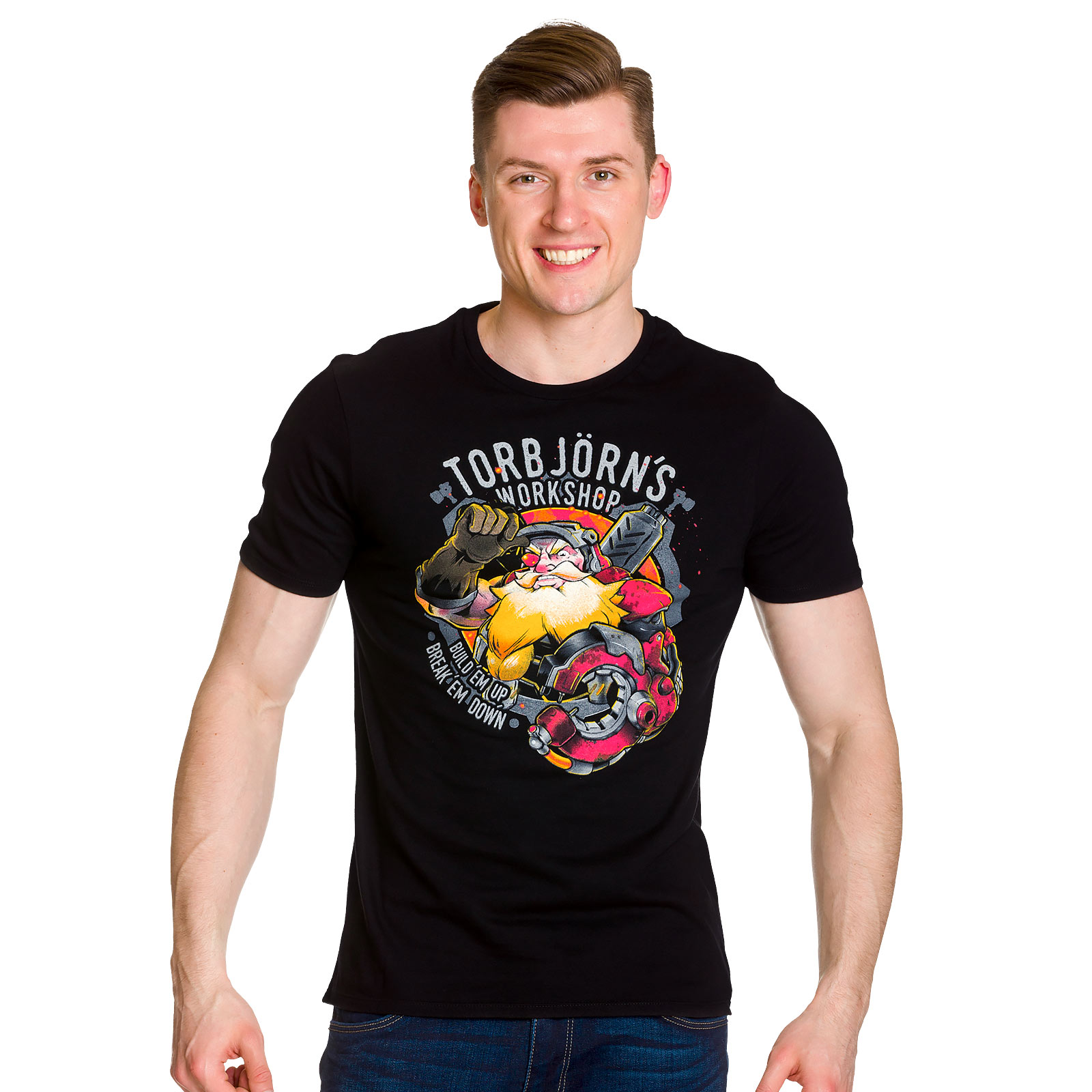 Overwatch - Torbjörns Workshop T-Shirt schwarz
