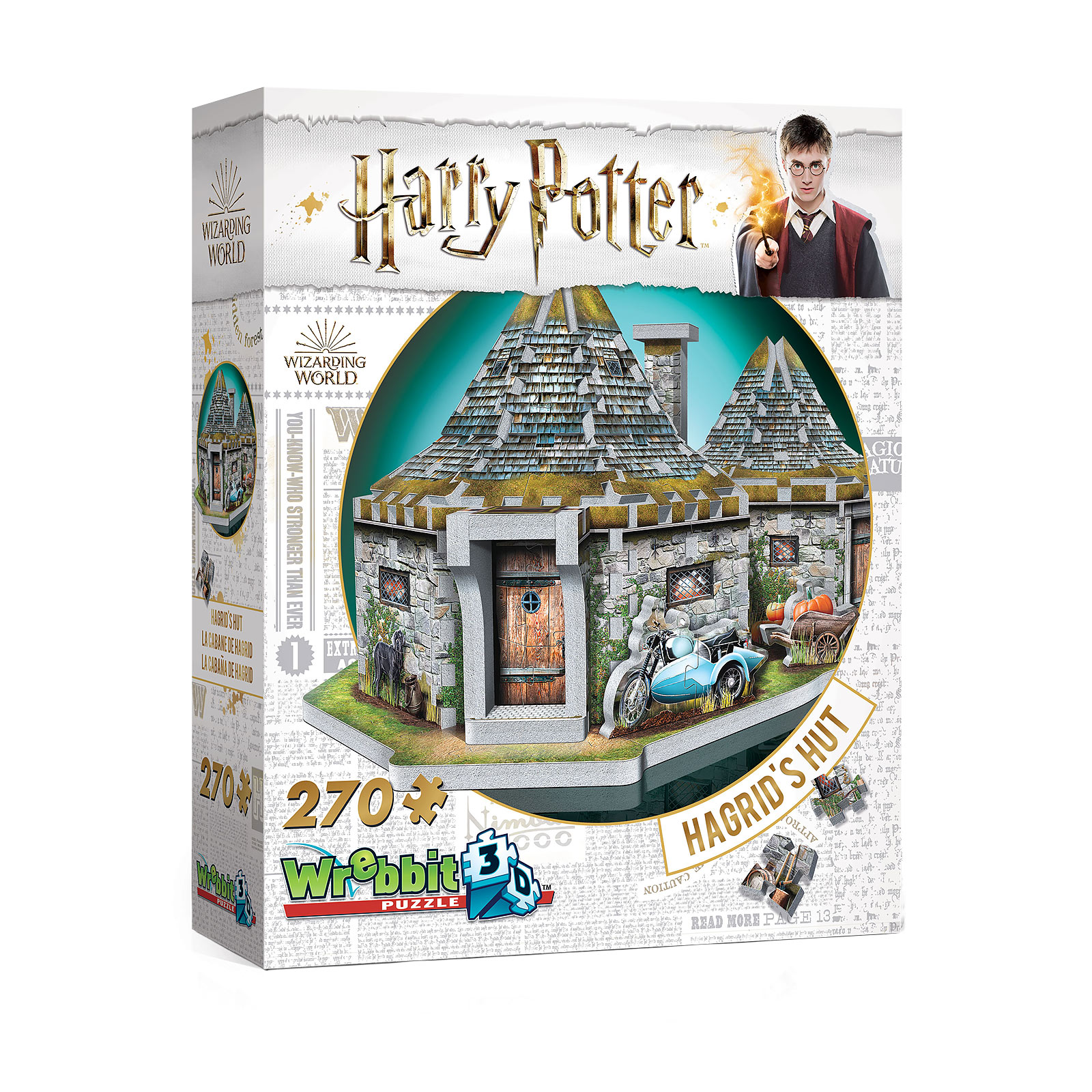 Harry Potter - Hagrids Hütte 3D Puzzle
