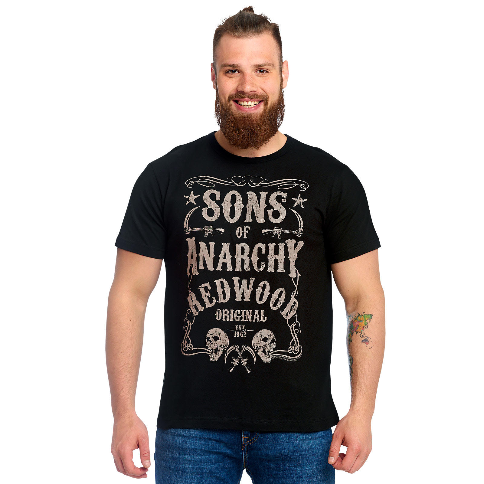 Sons of Anarchy - Redwood Original Est. 1967 T-Shirt schwarz