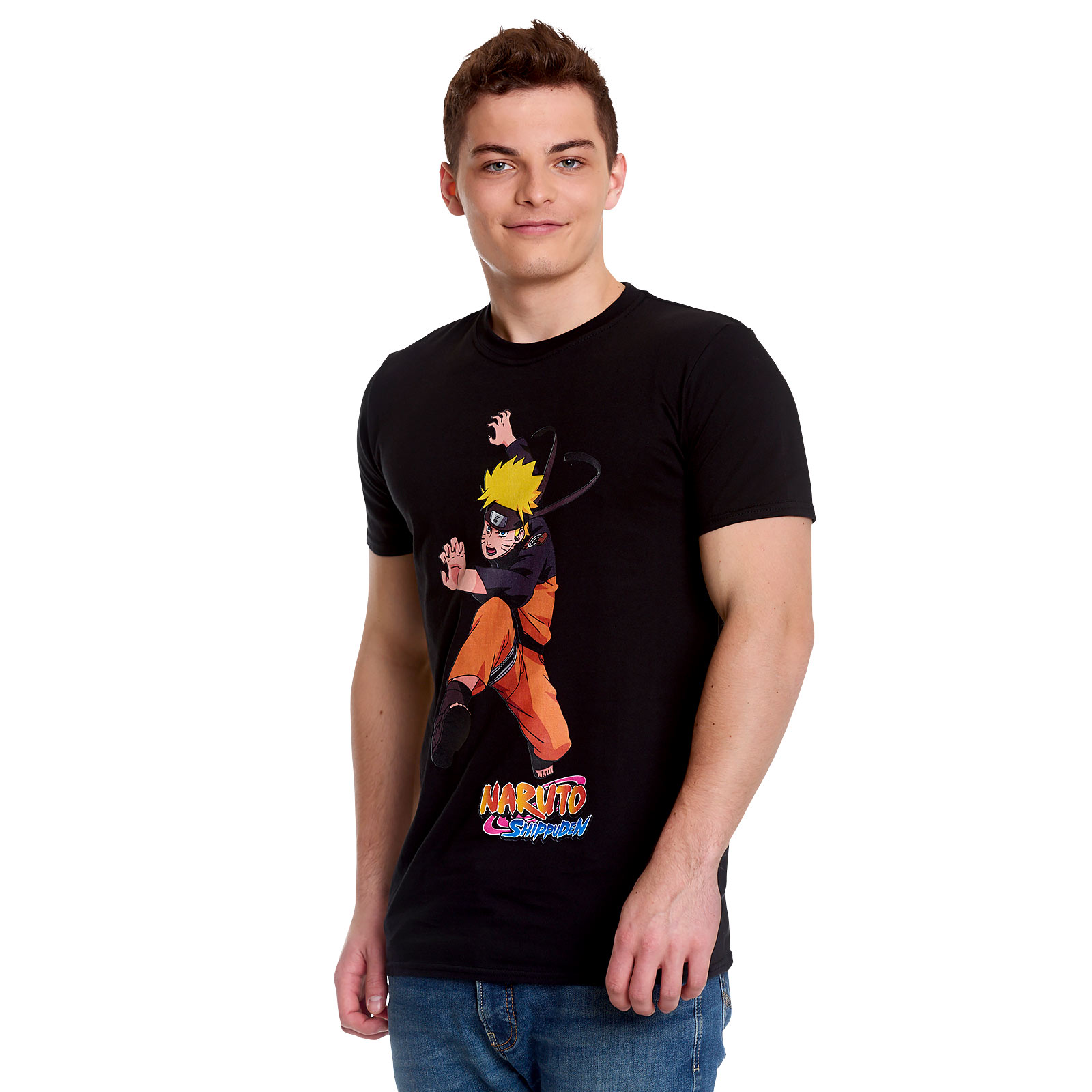 Naruto Character T-Shirt schwarz