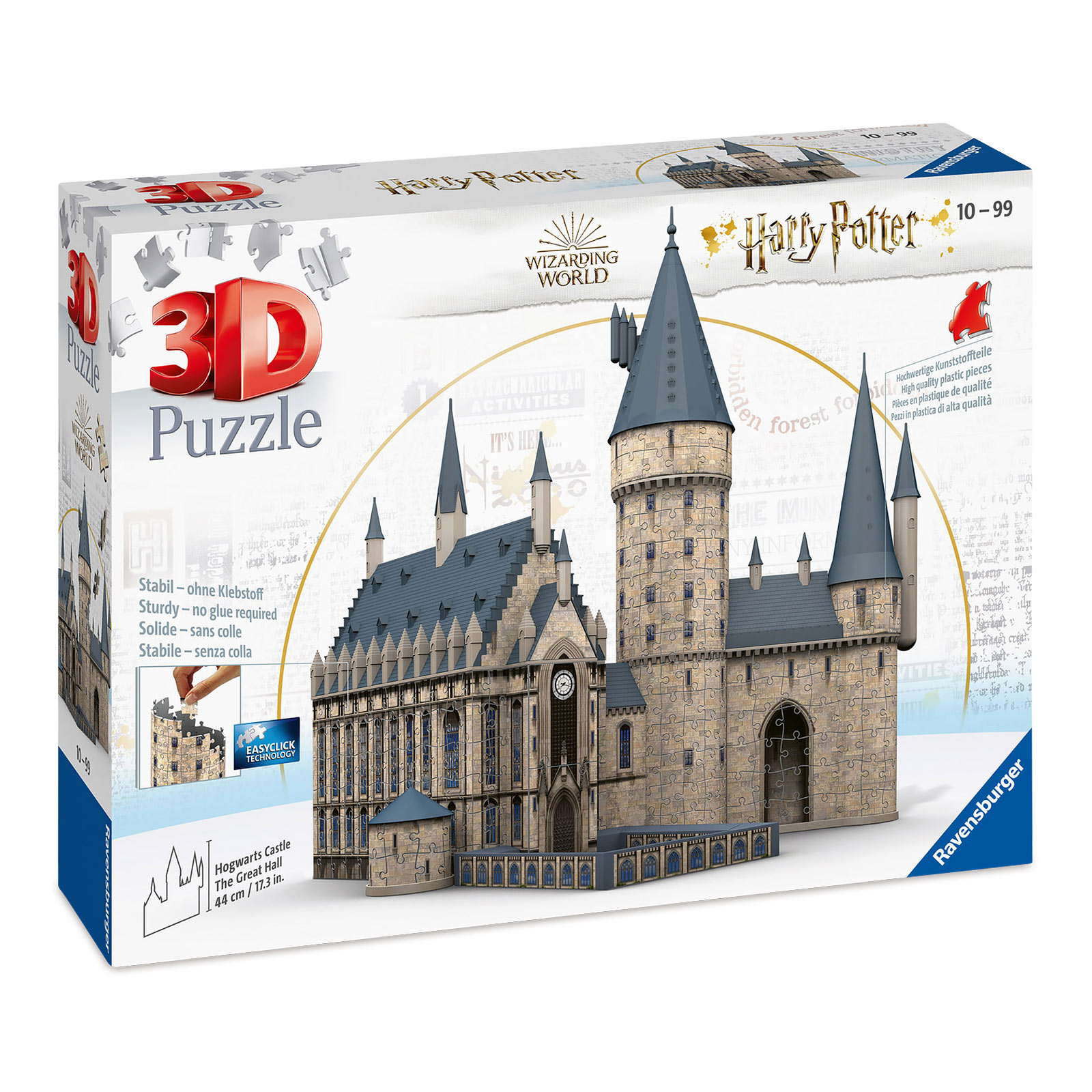 Harry Potter - Hogwarts Schloss Die Große Halle 3D Puzzle