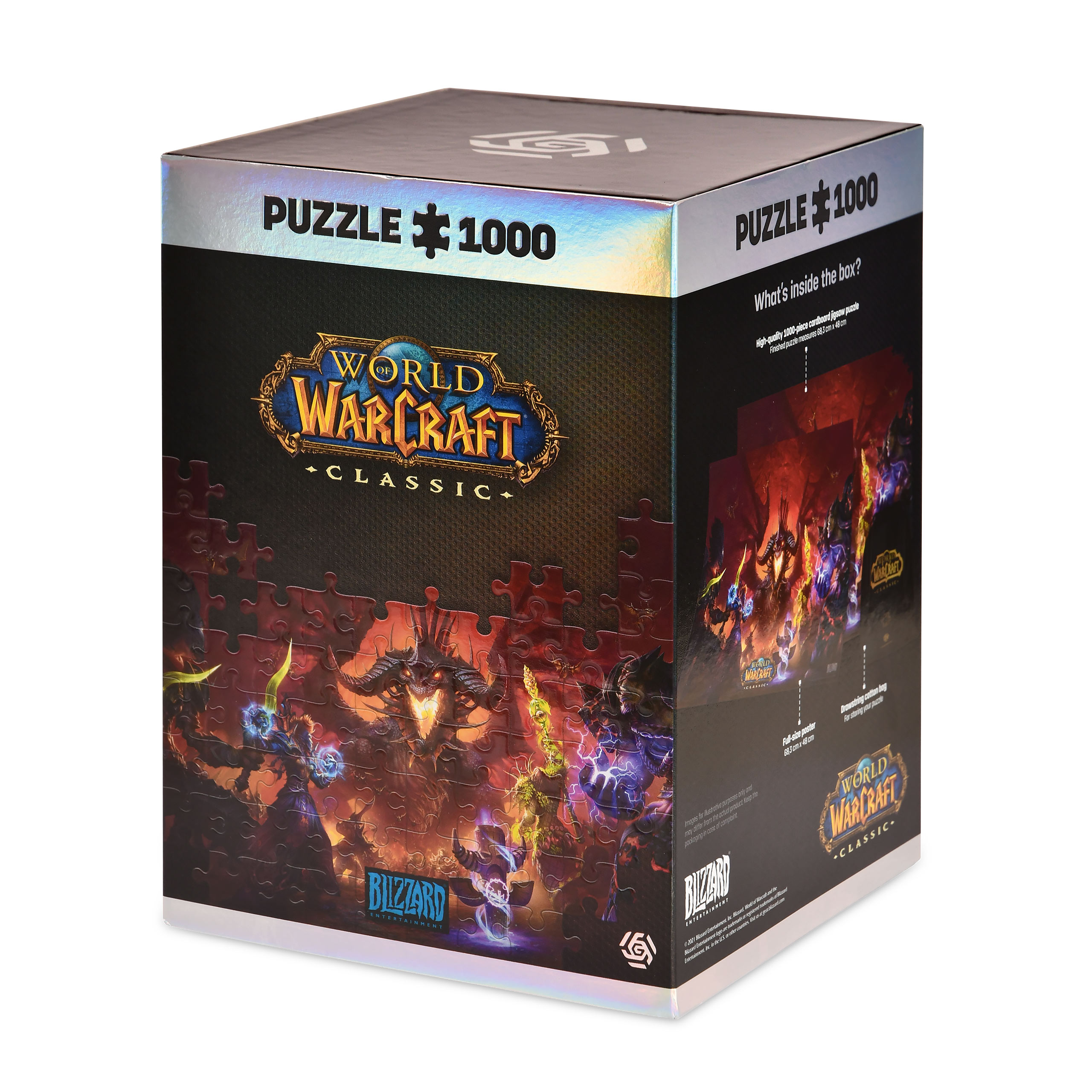 World of Warcraft - Onyxia Puzzle mit Logo Sportbag