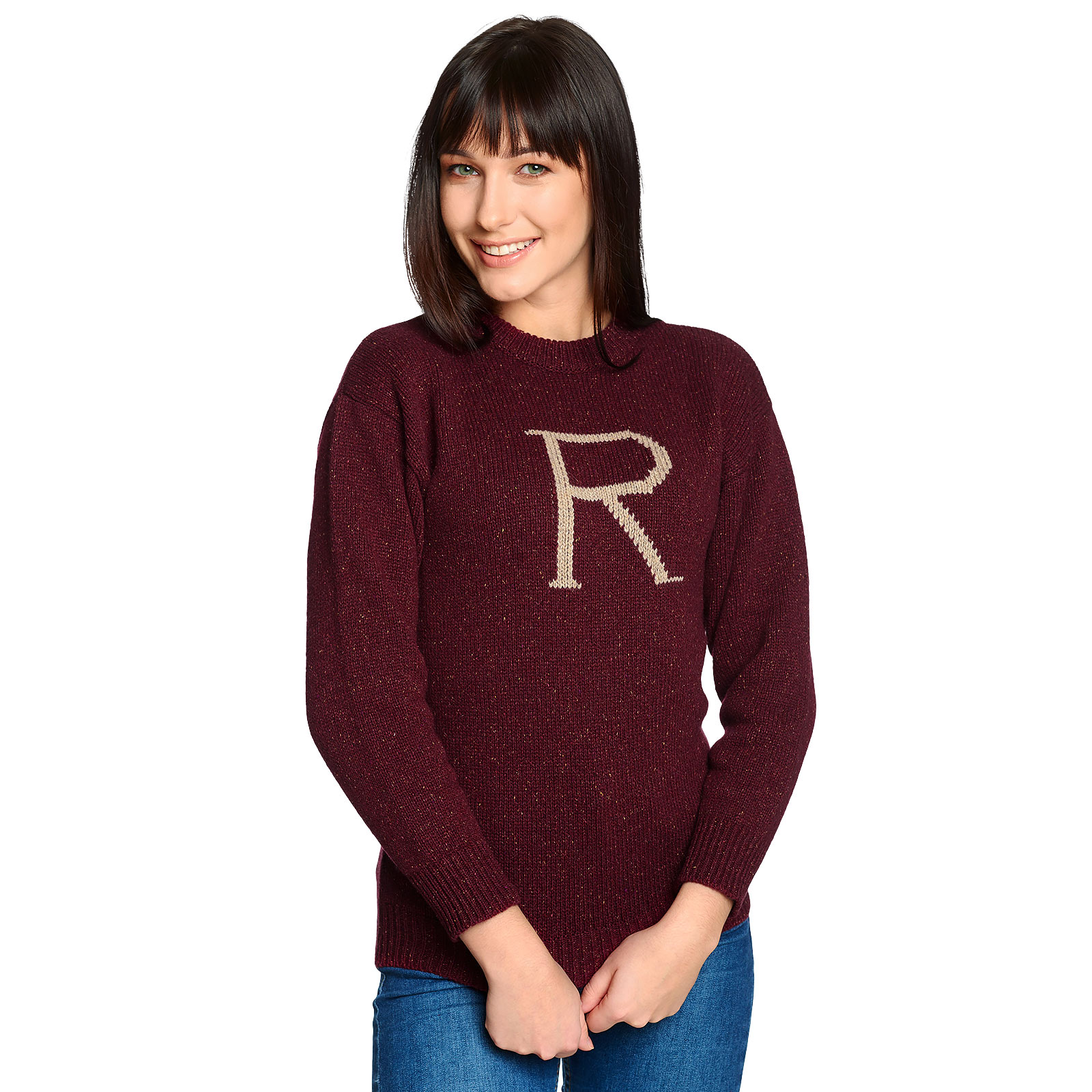 Harry Potter - R for Ron Strickpullover rot
